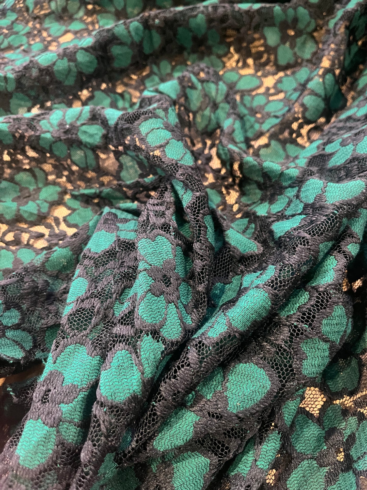 H02 MARINA 012 lace dark green/black