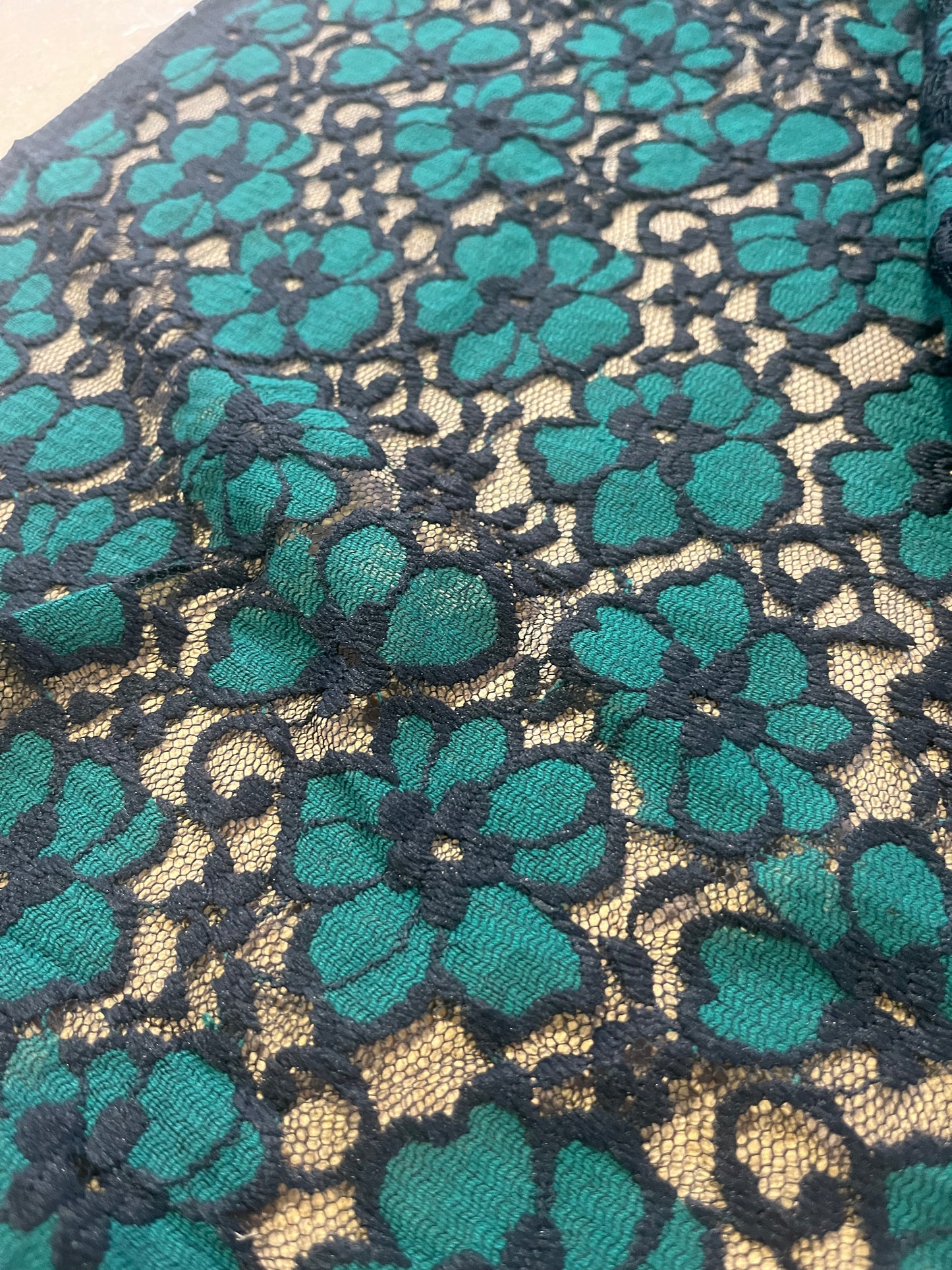 H02 MARINA 012 lace dark green/black