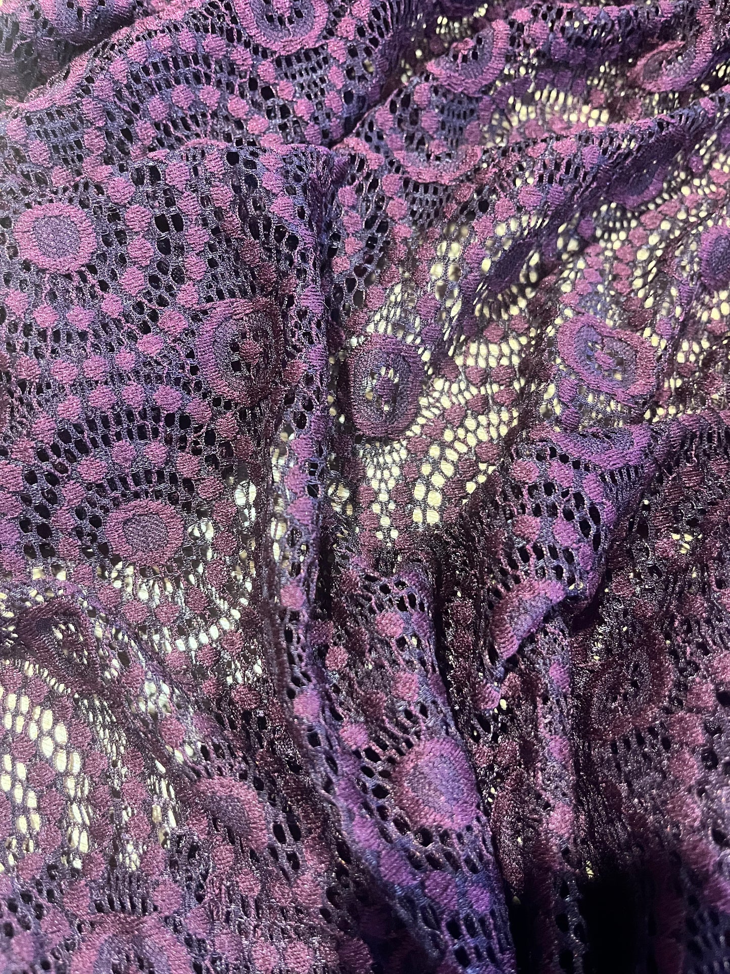 H02 MARINA 018 stretch lace burgundy