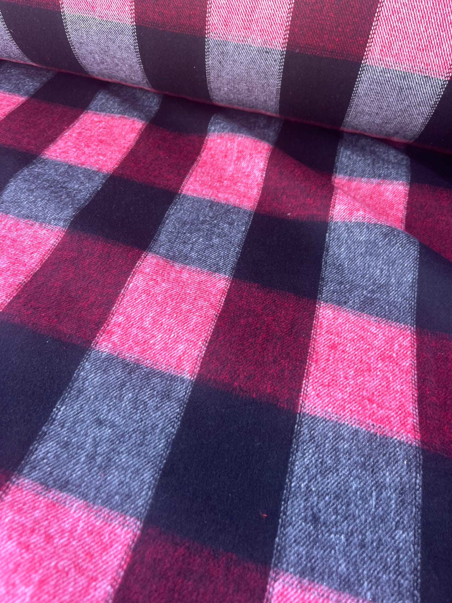 LOUIS 009 heavy flanel check