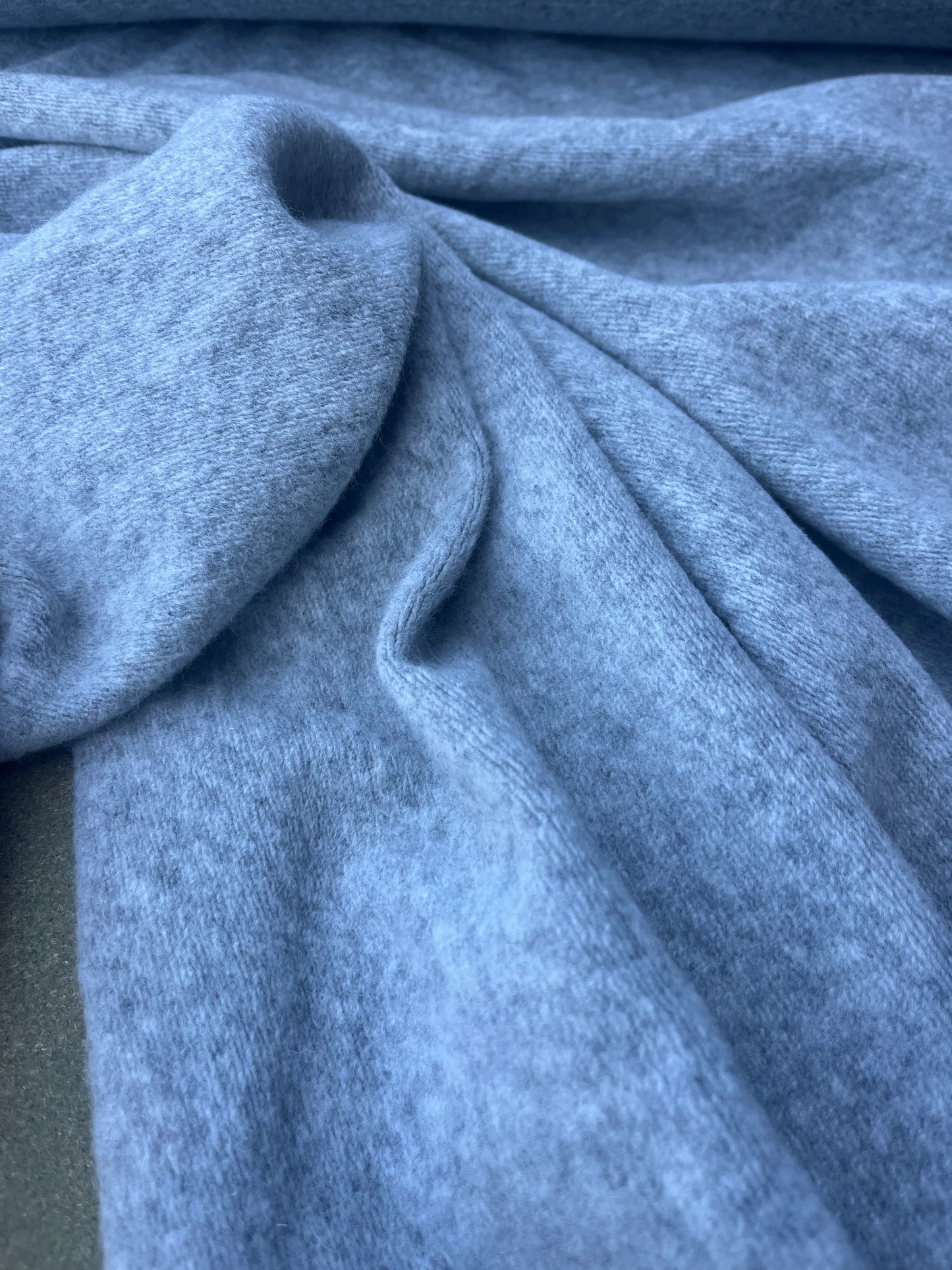 LOUIS 010 Heavy jersey with wool light grey