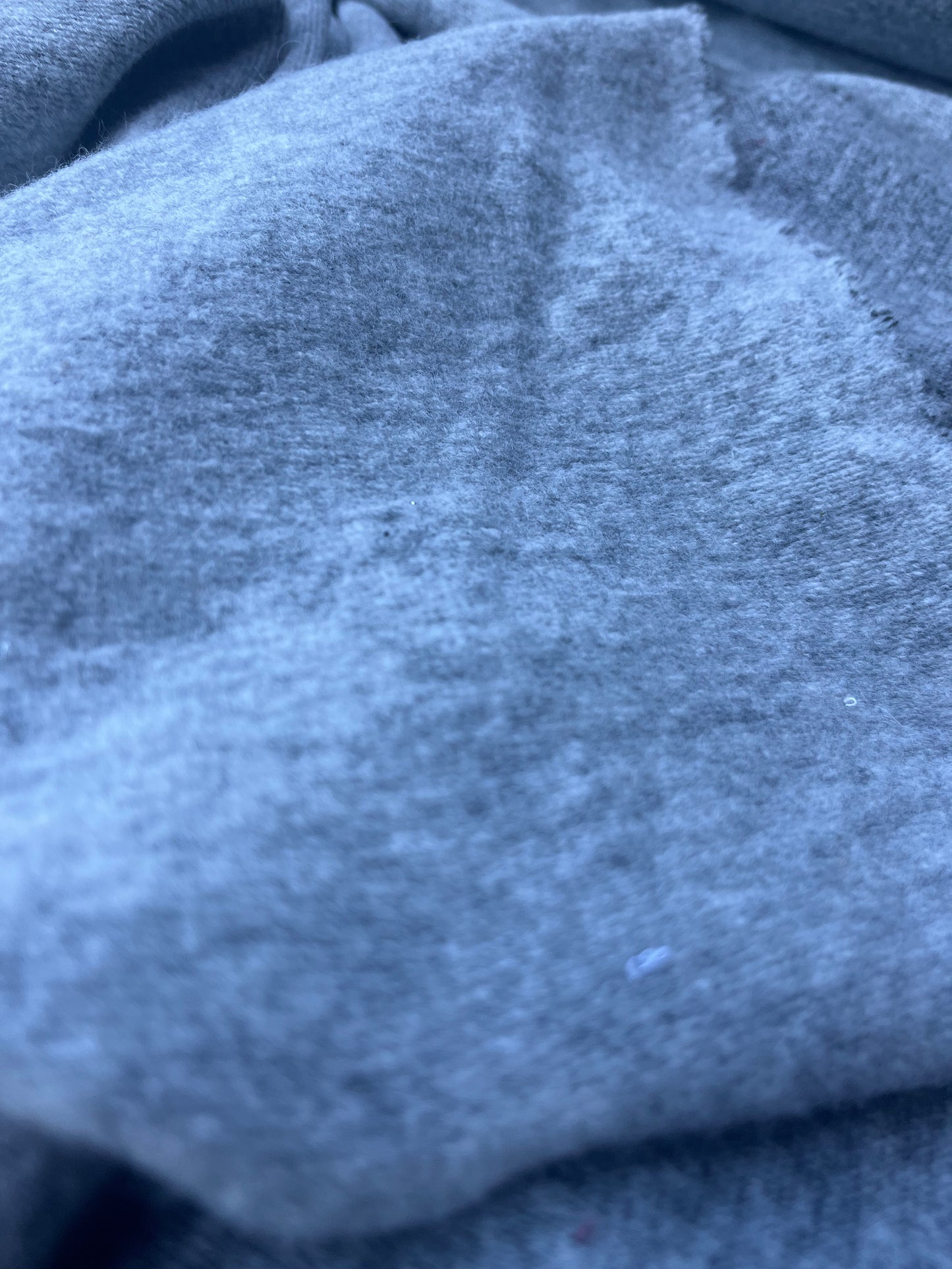 LOUIS 010 Heavy jersey with wool light grey