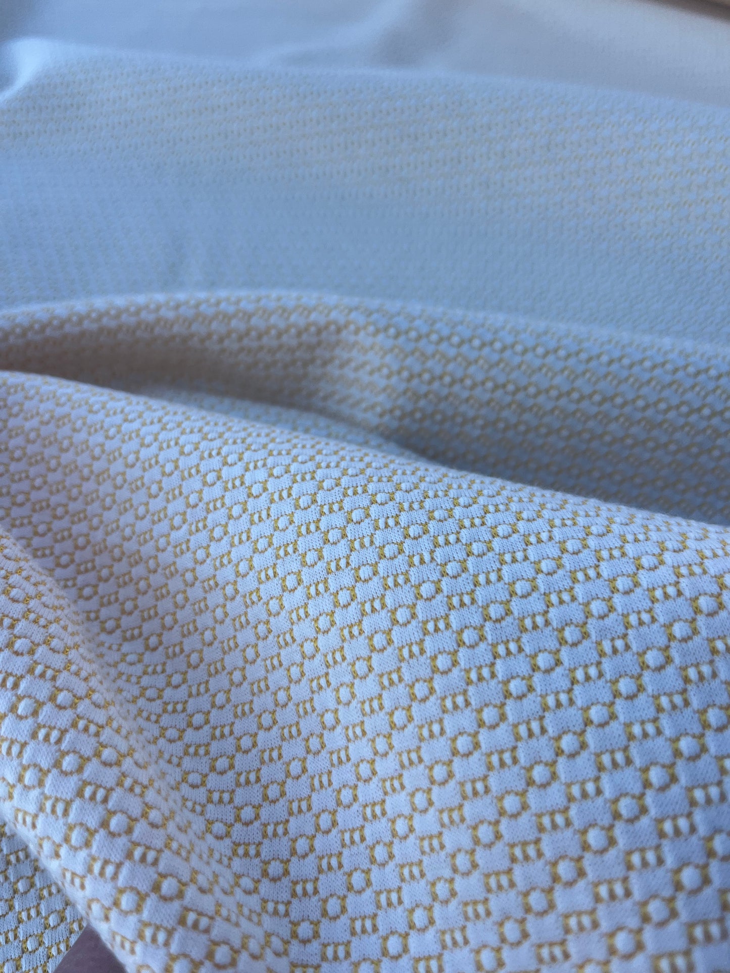 LOUIS 017 jersey jacquard yellow/white