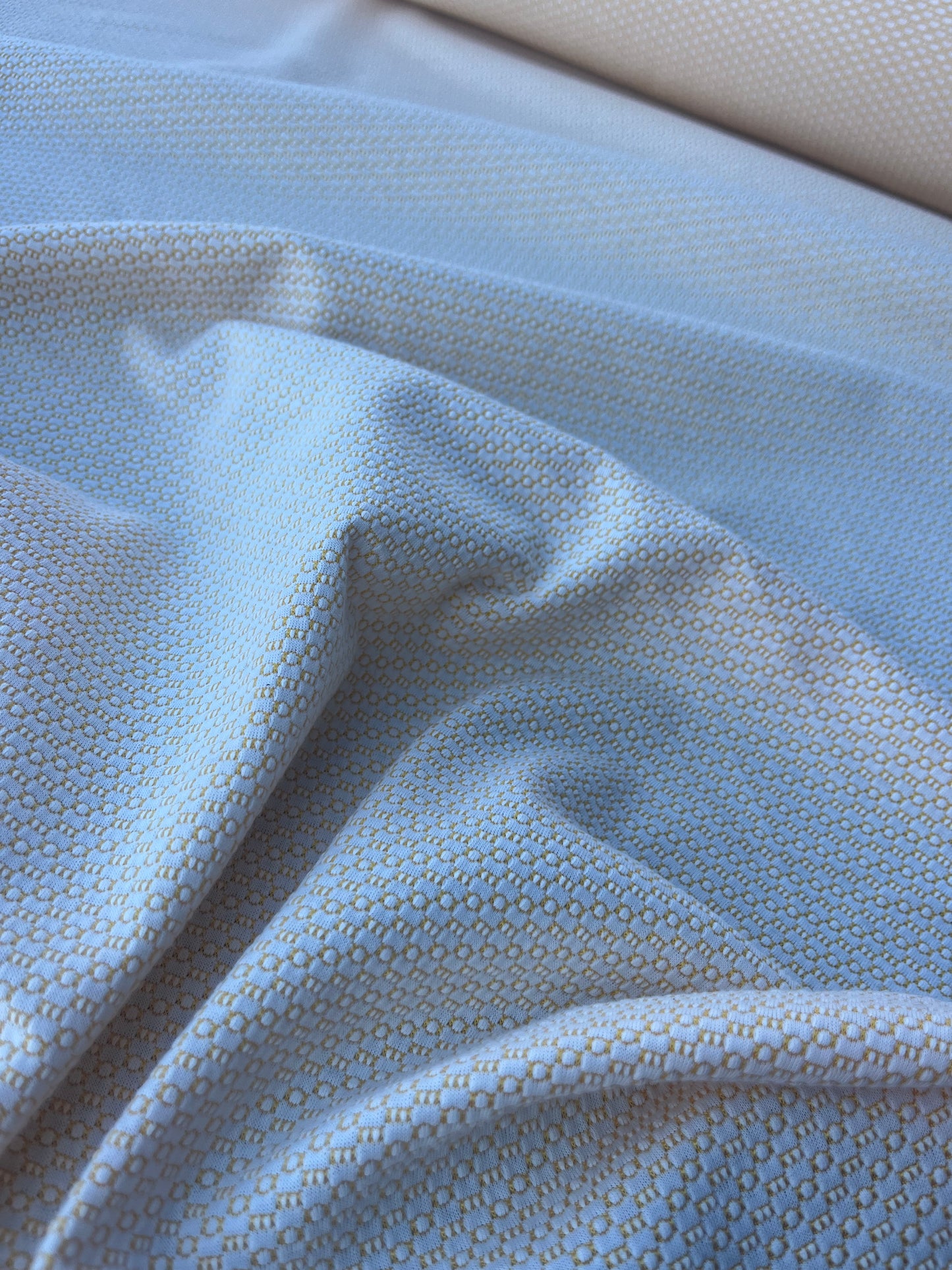 LOUIS 017 jersey jacquard yellow/white