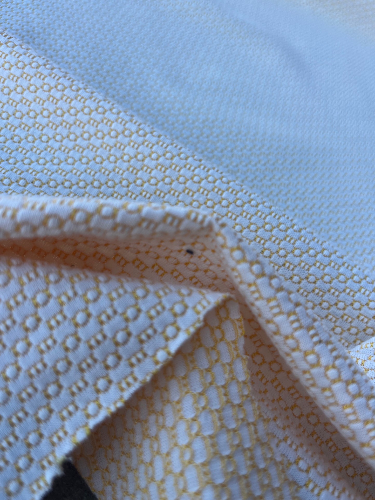 LOUIS 017 jersey jacquard yellow/white