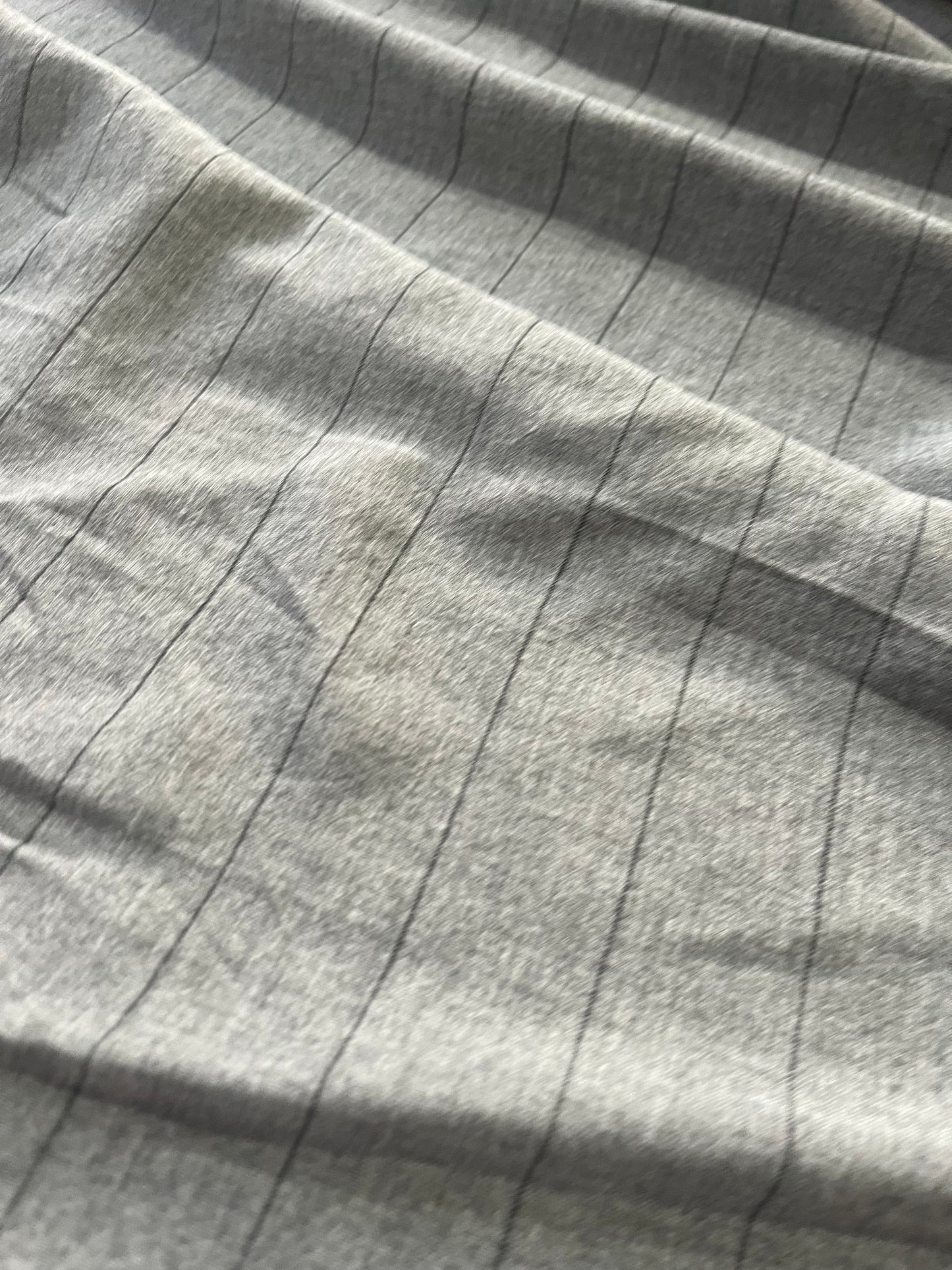 STEF 004 linen/cotton striped suiting fabric