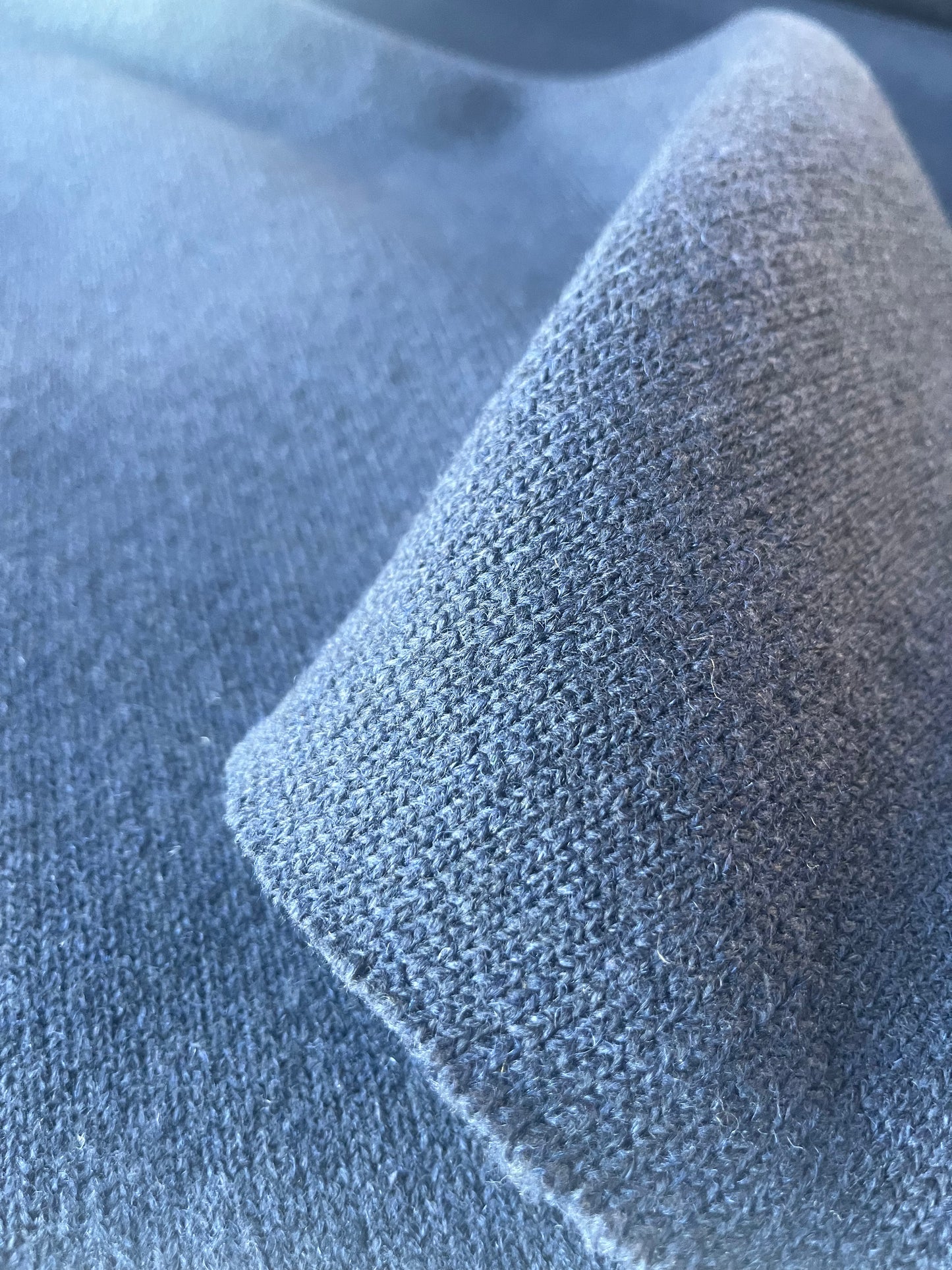 ROSALIE 004 heavy woolen coat fabric navy