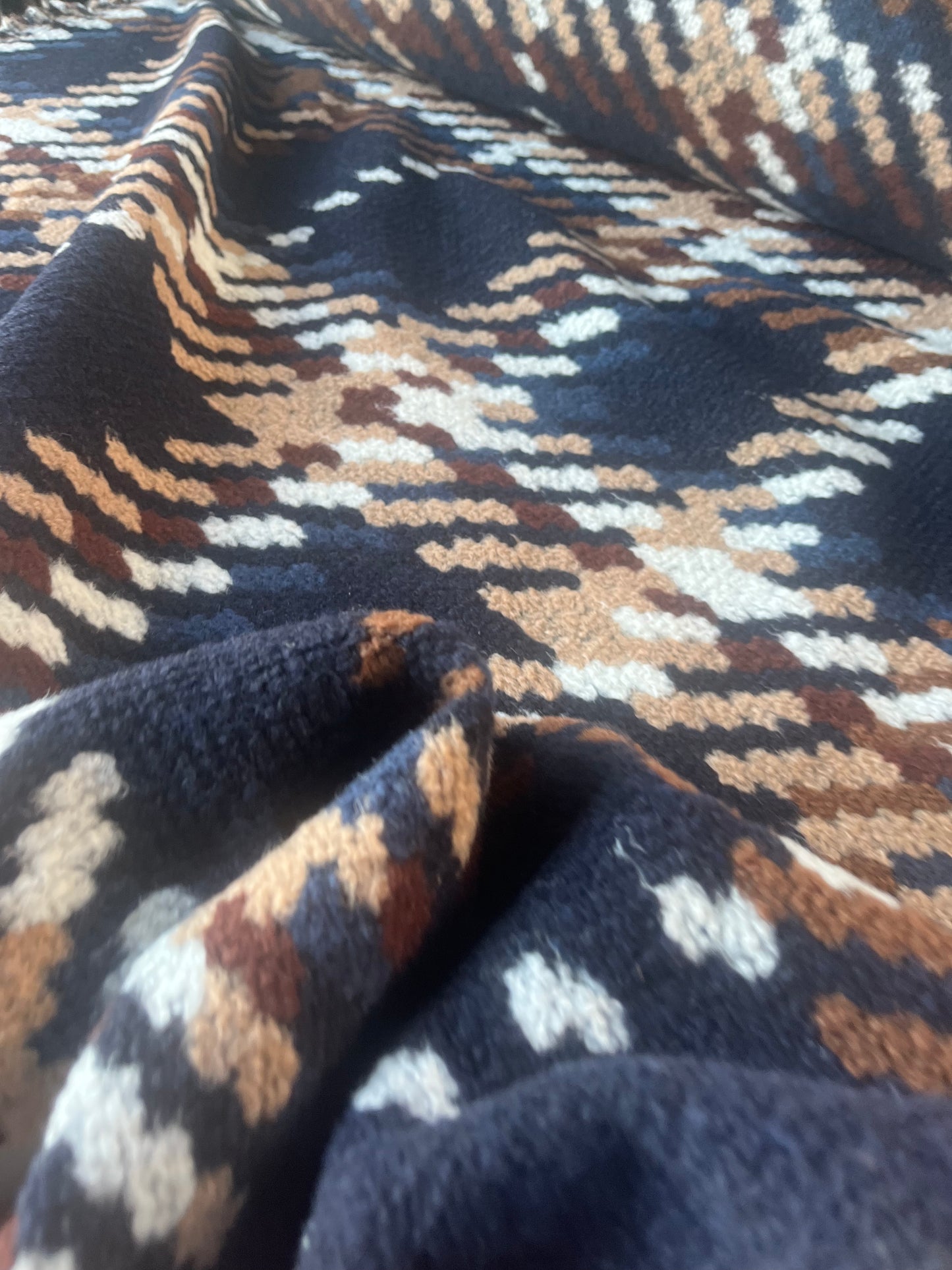 ROSALIE 005 heavy woolen coat fabric giant Prince of Wales