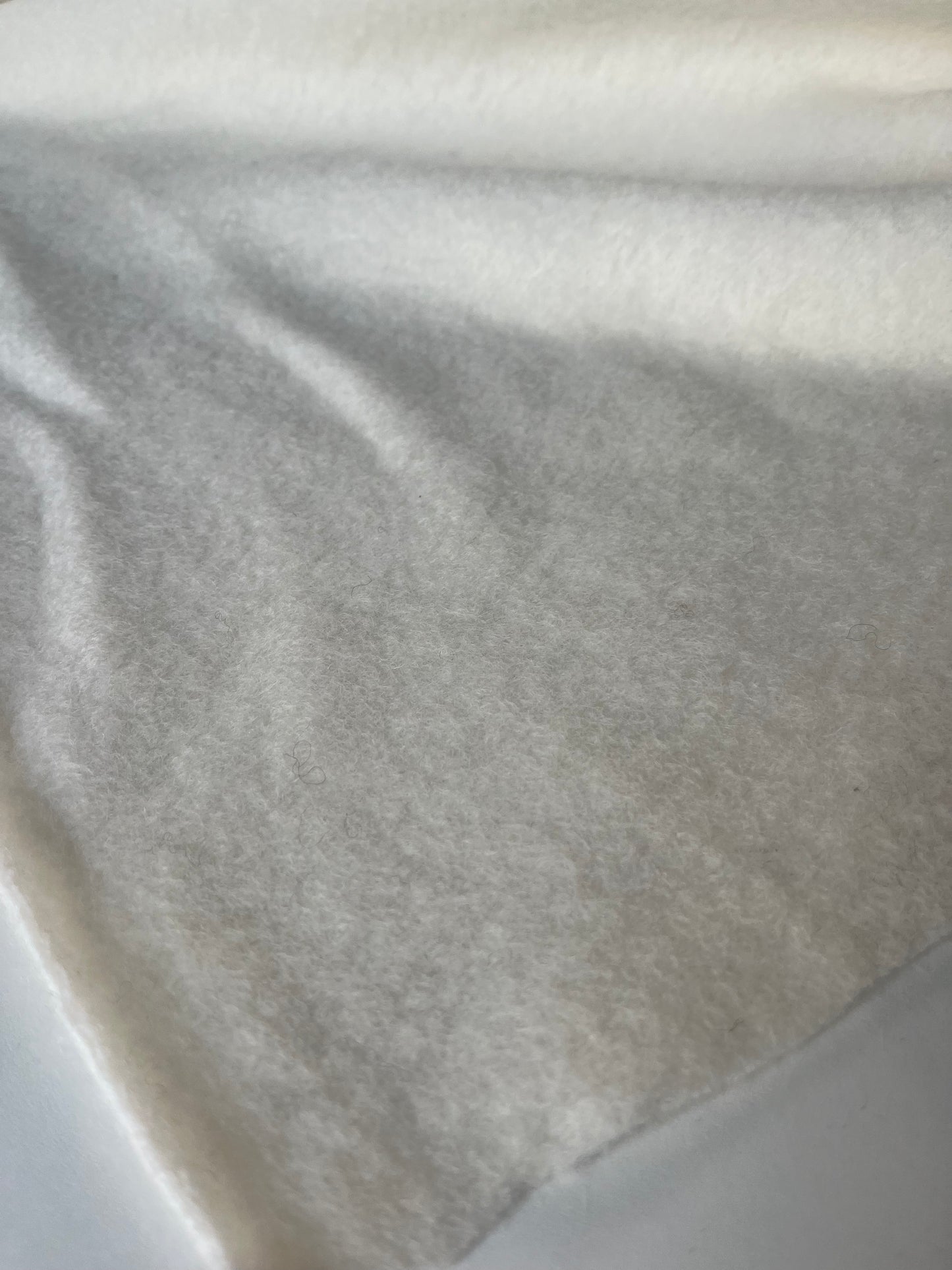 ROSALIE 006 boiled wool off white