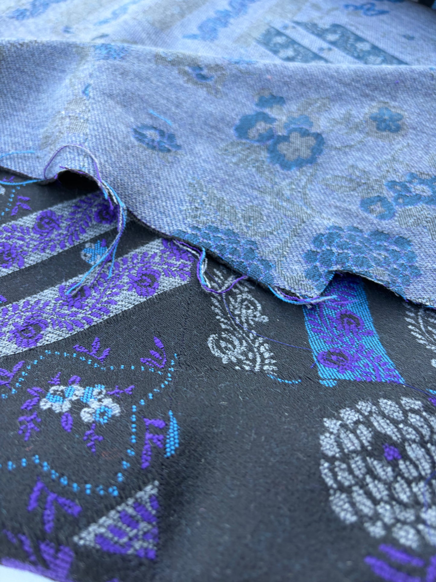 LAUREN 018 double face heavy cotton jacquard