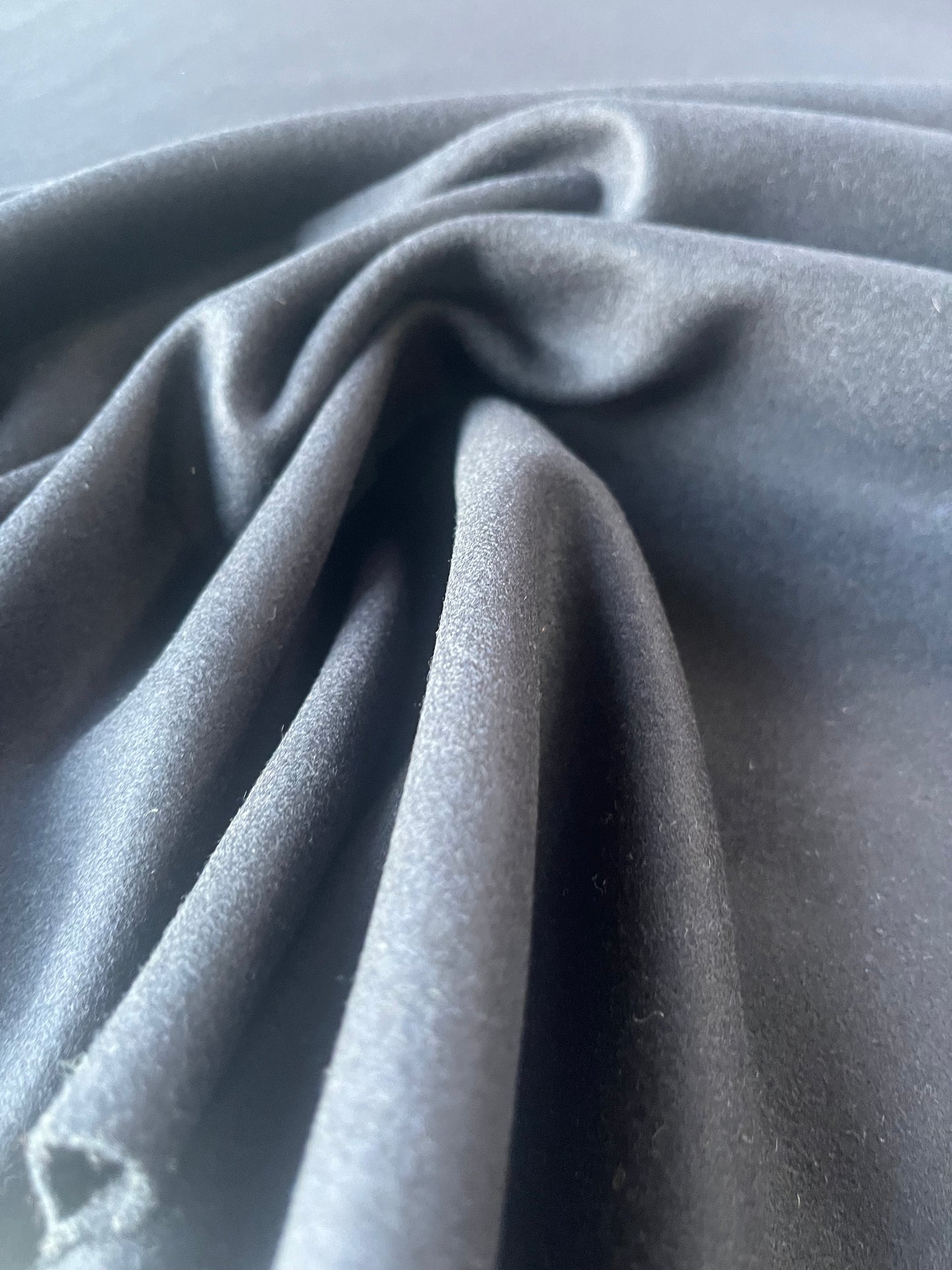 ROSALIE 016 wool/mohair navy coat fabric
