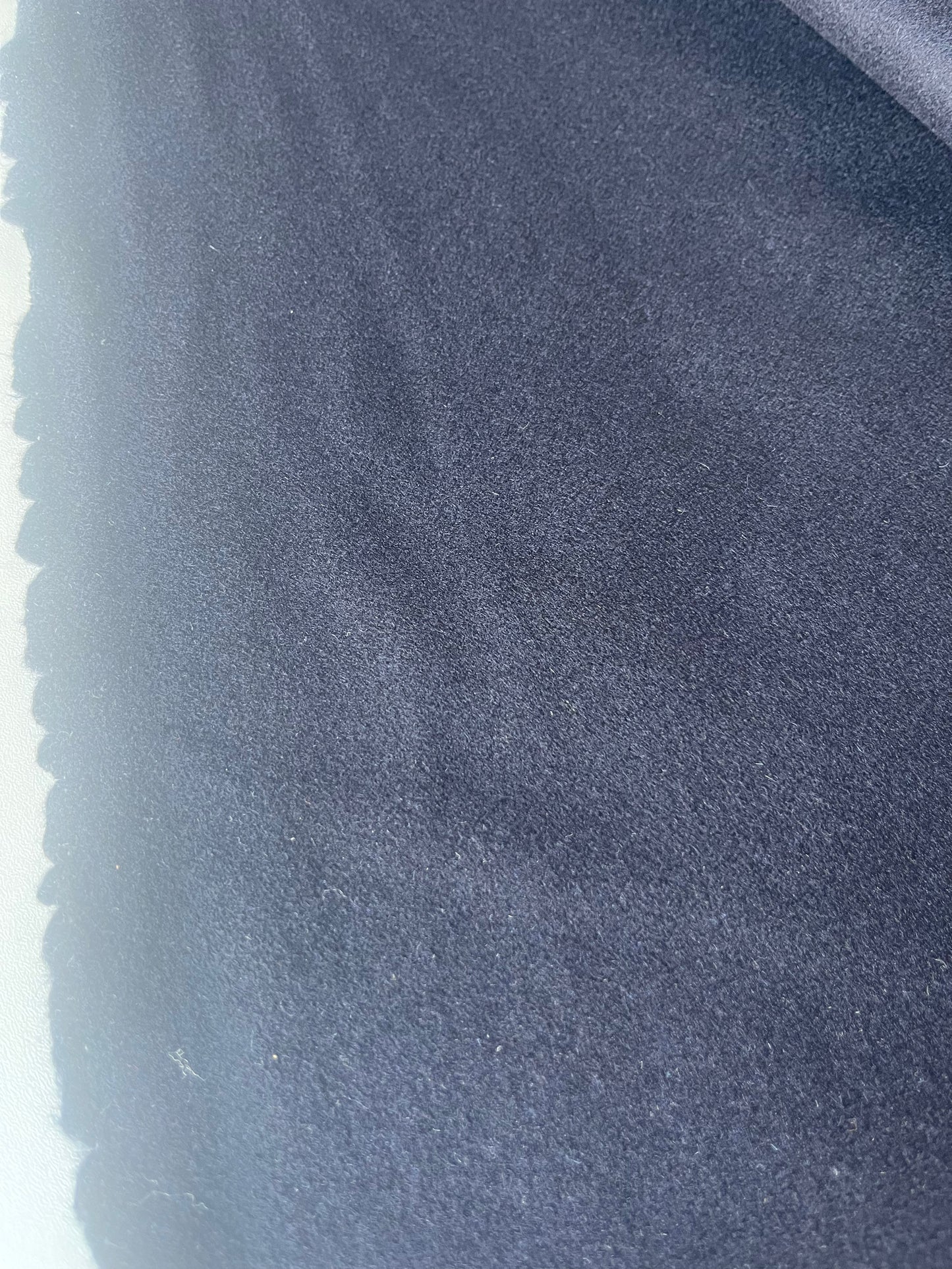 ROSALIE 016 wool/mohair navy coat fabric