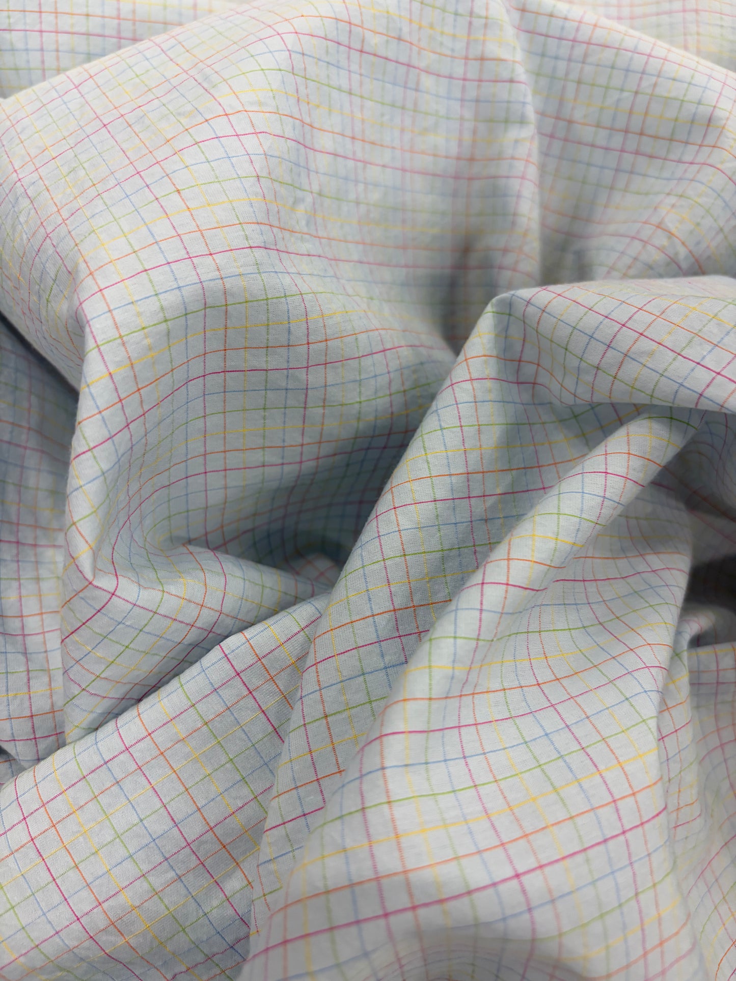 XENA 021 cotton colourwoven shirting check