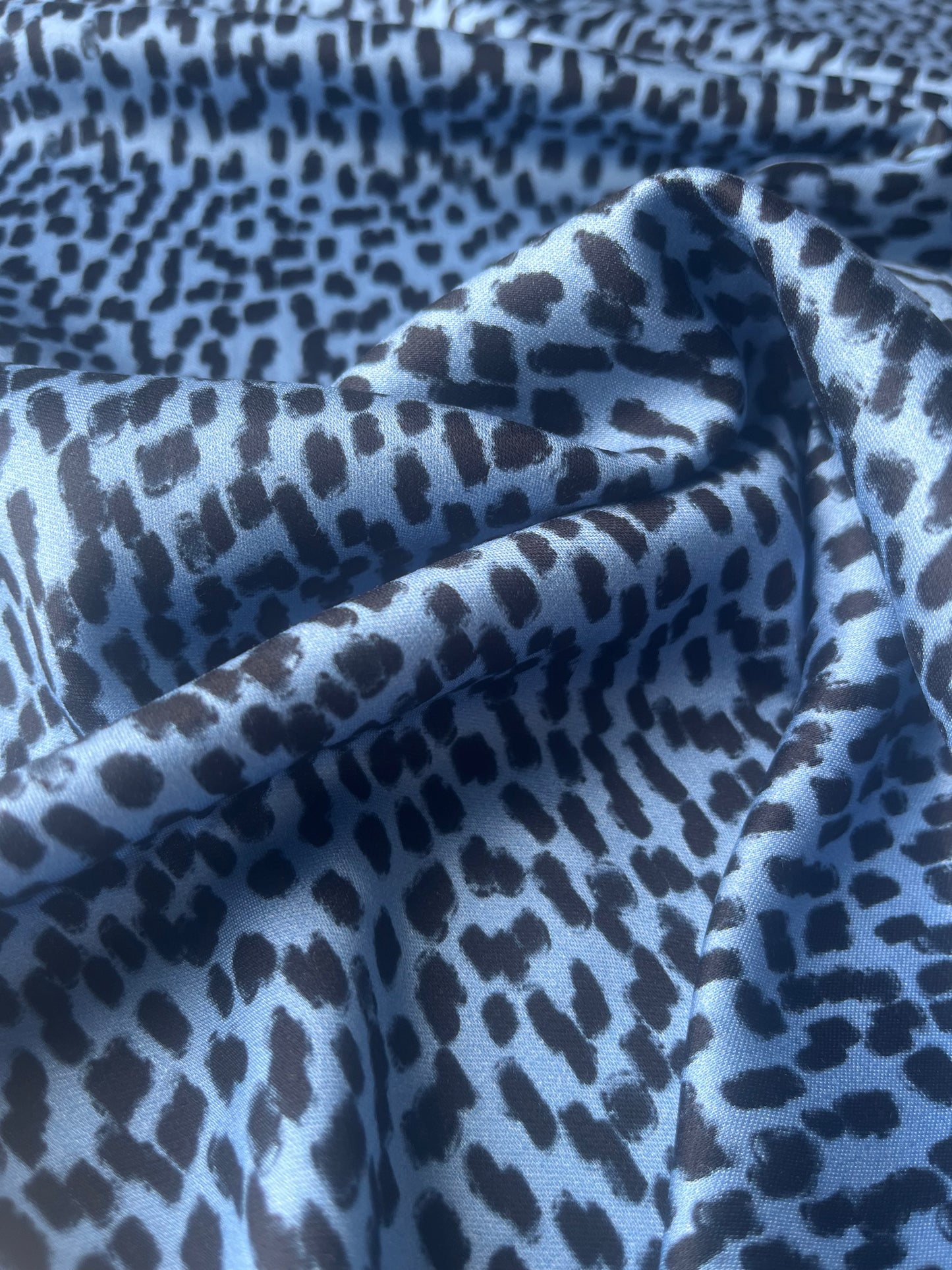 ROSALIE 020 viscose satin small print