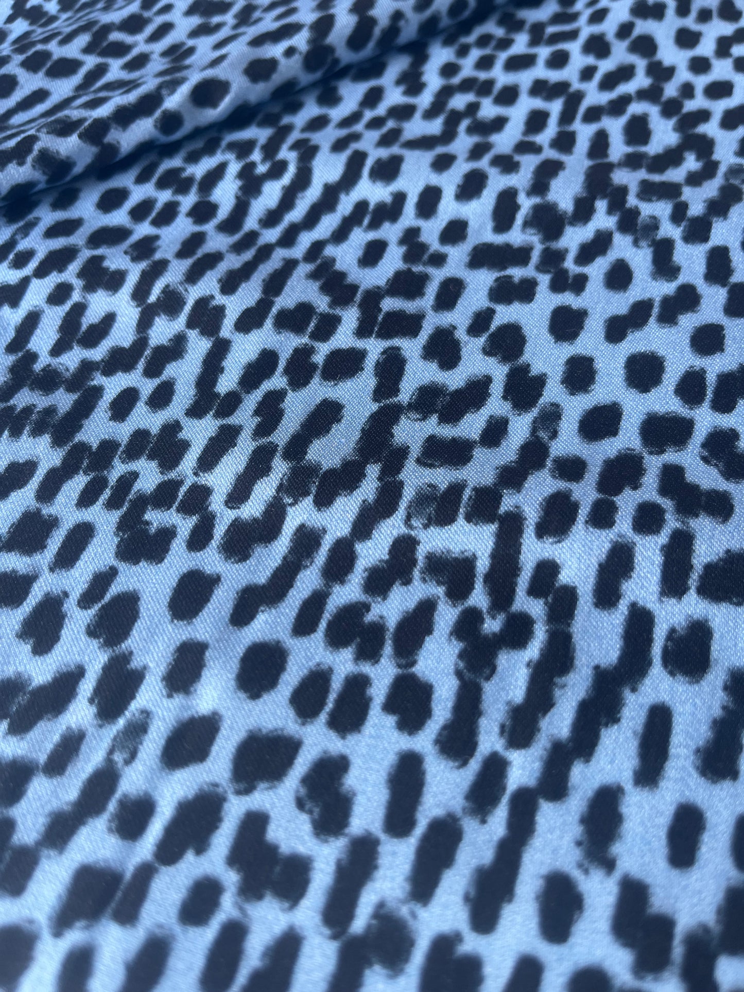 ROSALIE 020 viscose satin small print