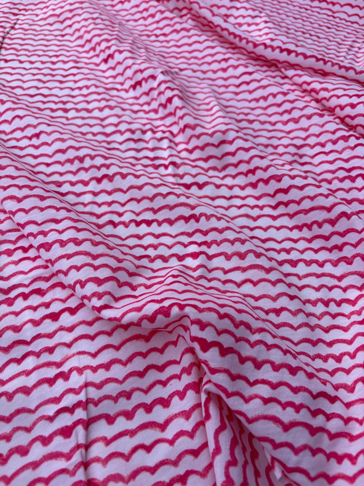 PC ERICA 030 jersey viscose pink waves