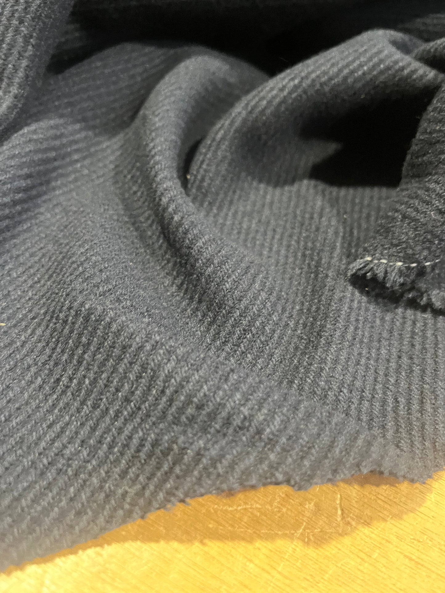 Gina 020 diagonal wool navy