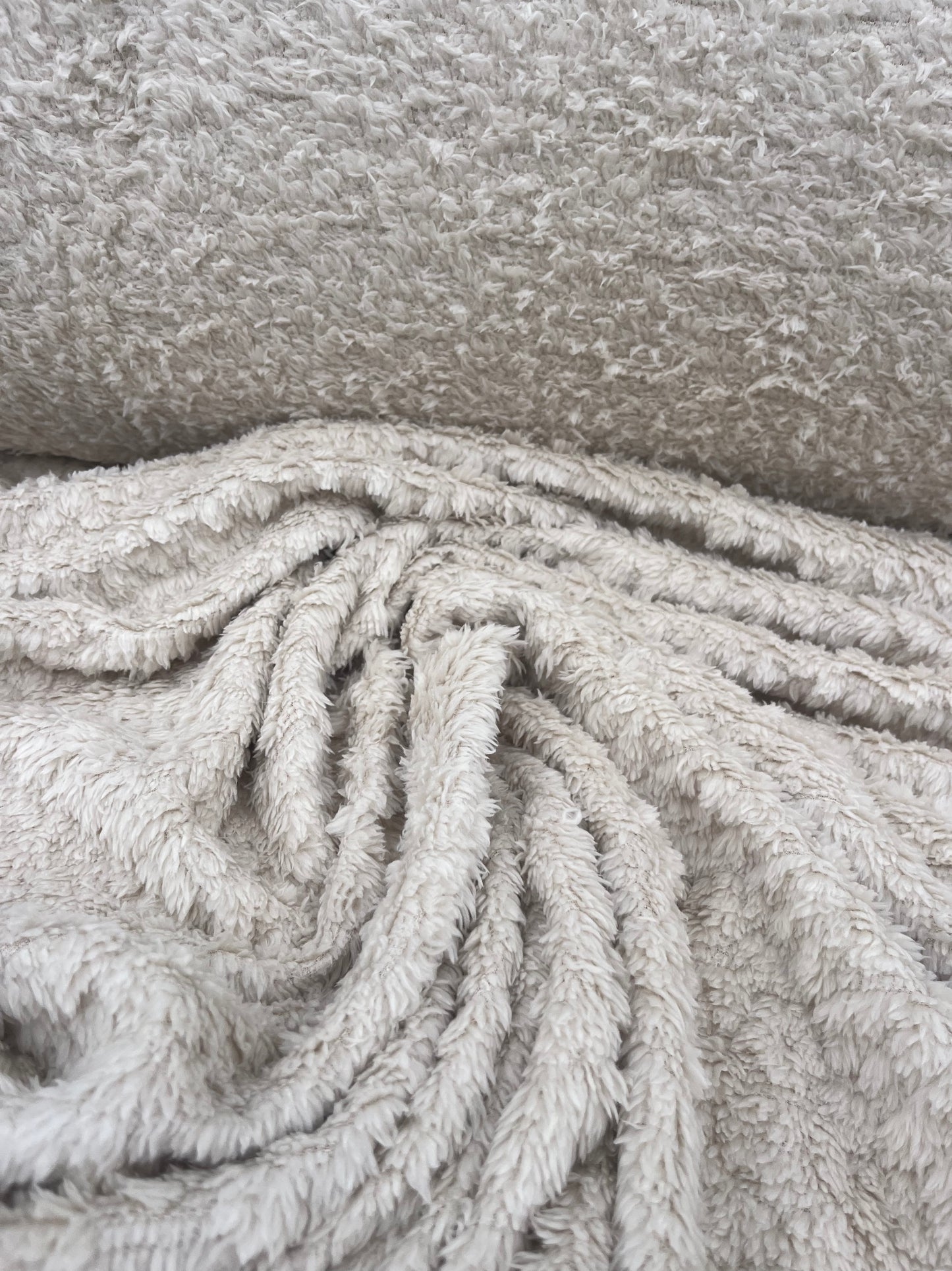 TERESA 014 sherpa fabric sand