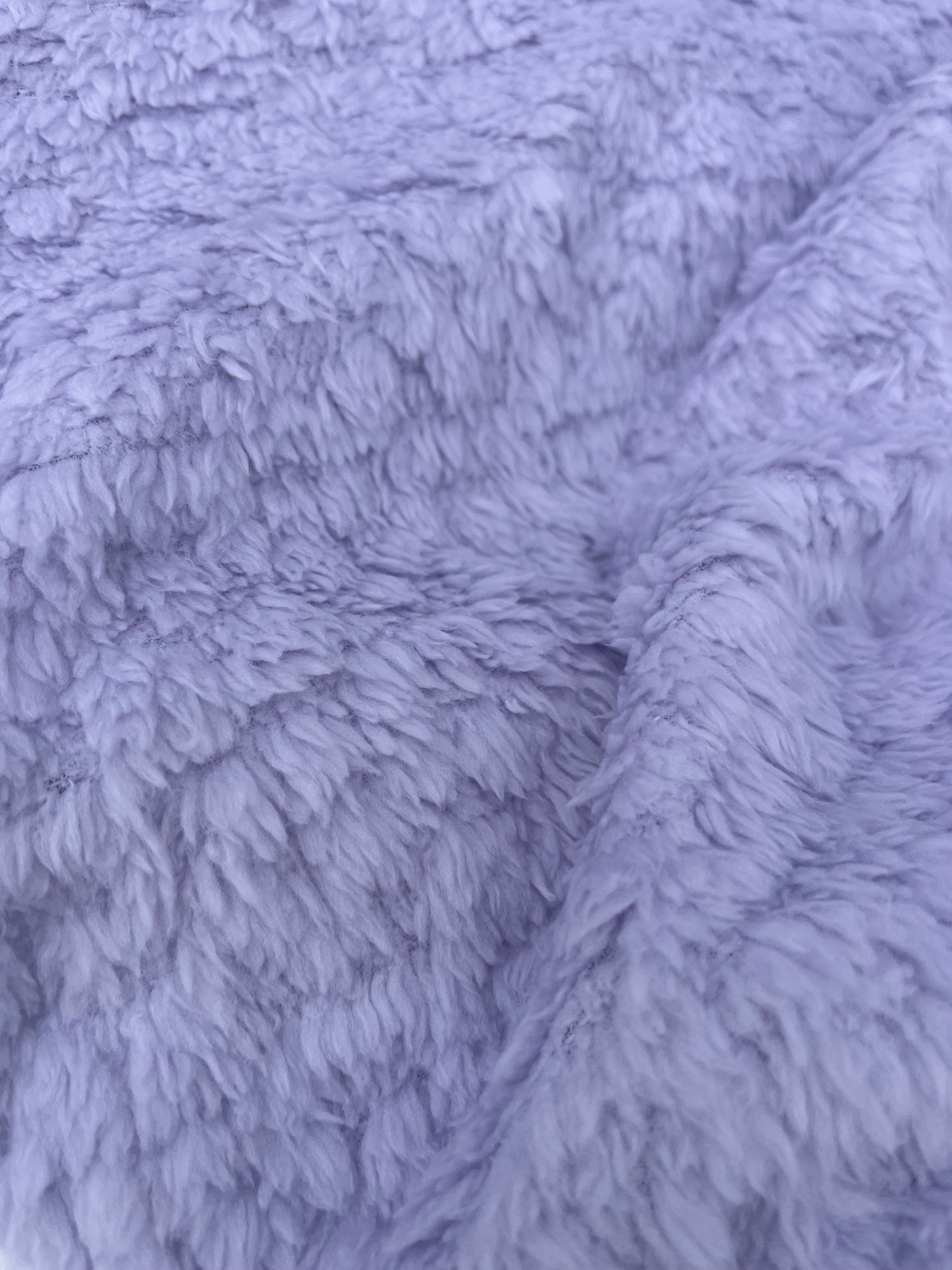 TERESA 016 sherpa fabric lilac