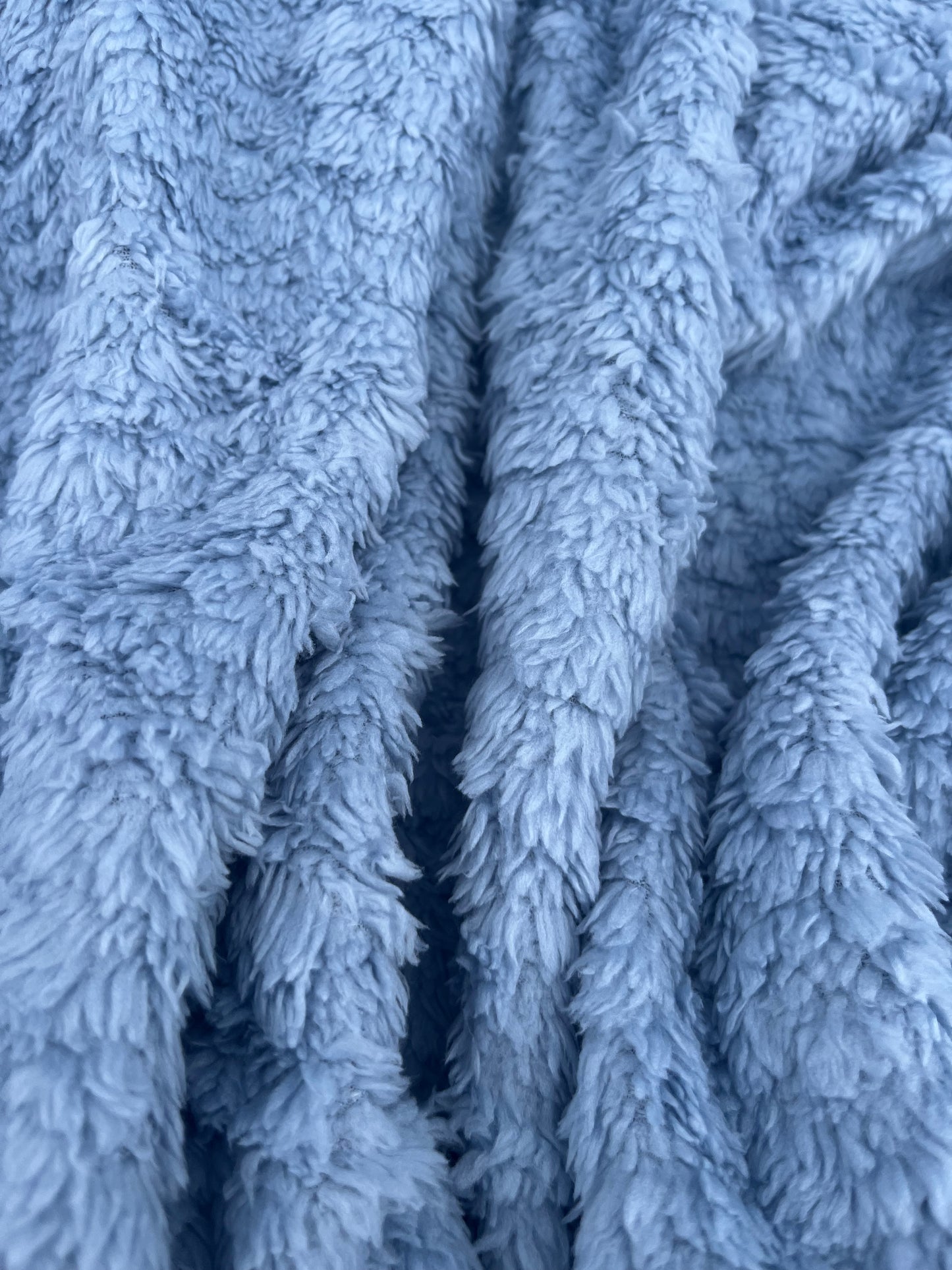 TERESA 018 sherpa fabric baby blue