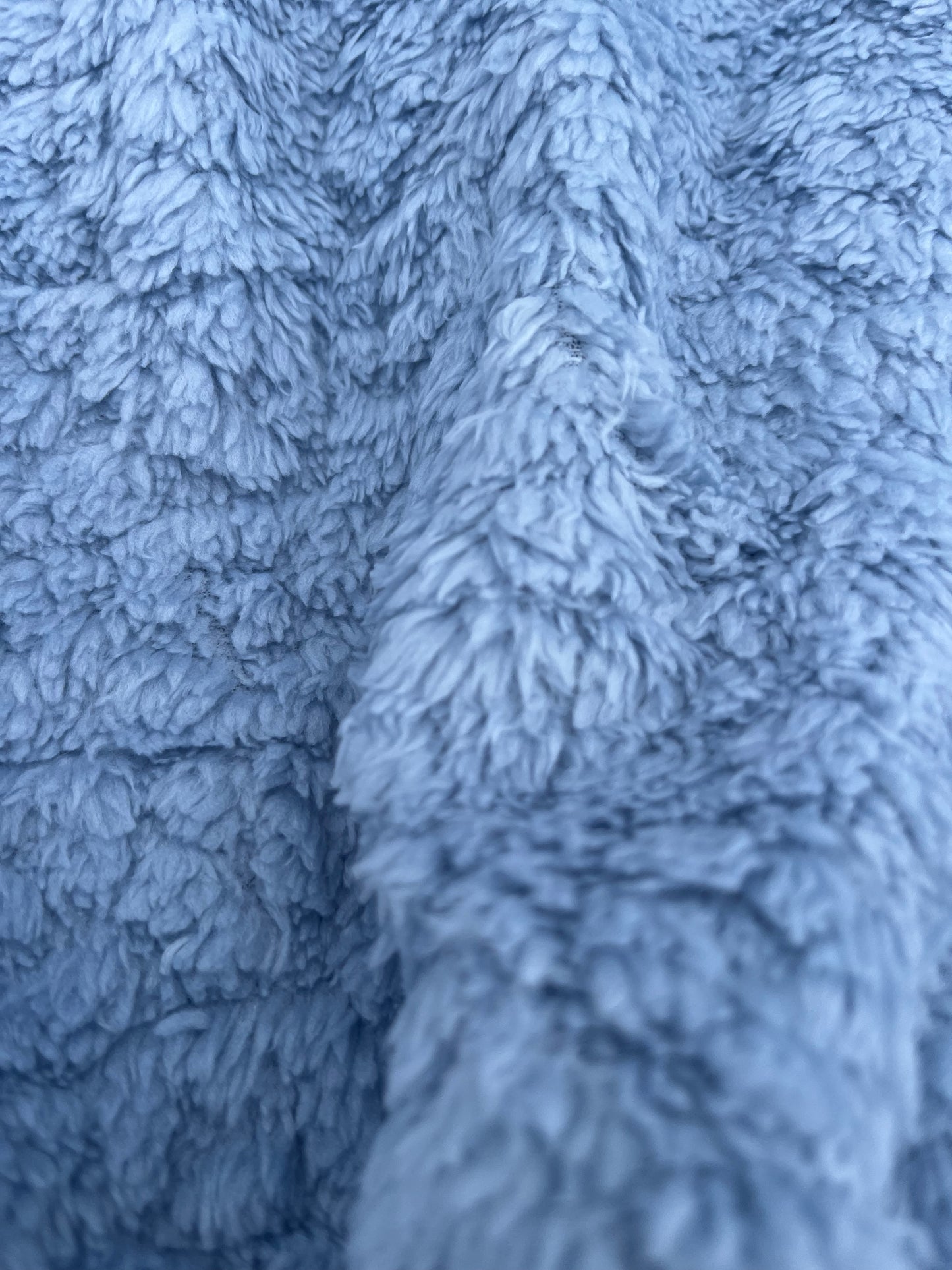 TERESA 018 sherpa fabric baby blue