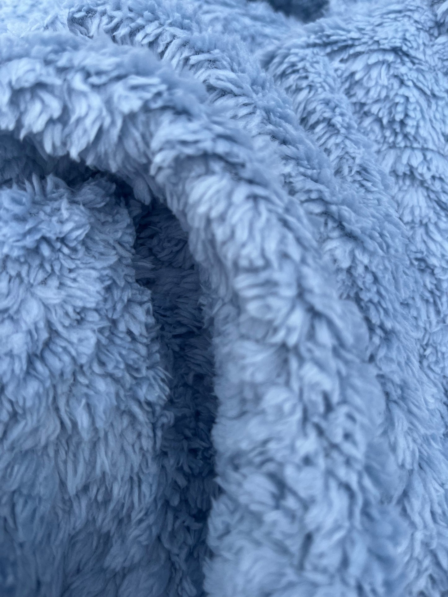TERESA 018 sherpa fabric baby blue