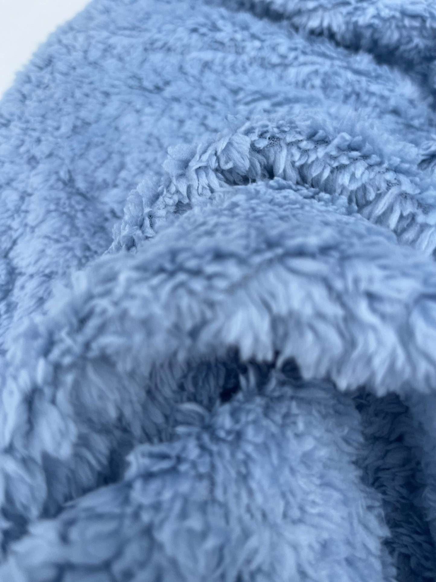 TERESA 018 sherpa fabric baby blue