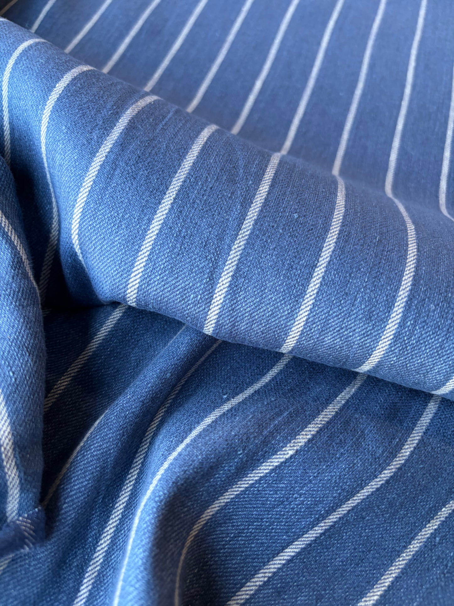 MIA 040 striped suiting fabric jeans colour