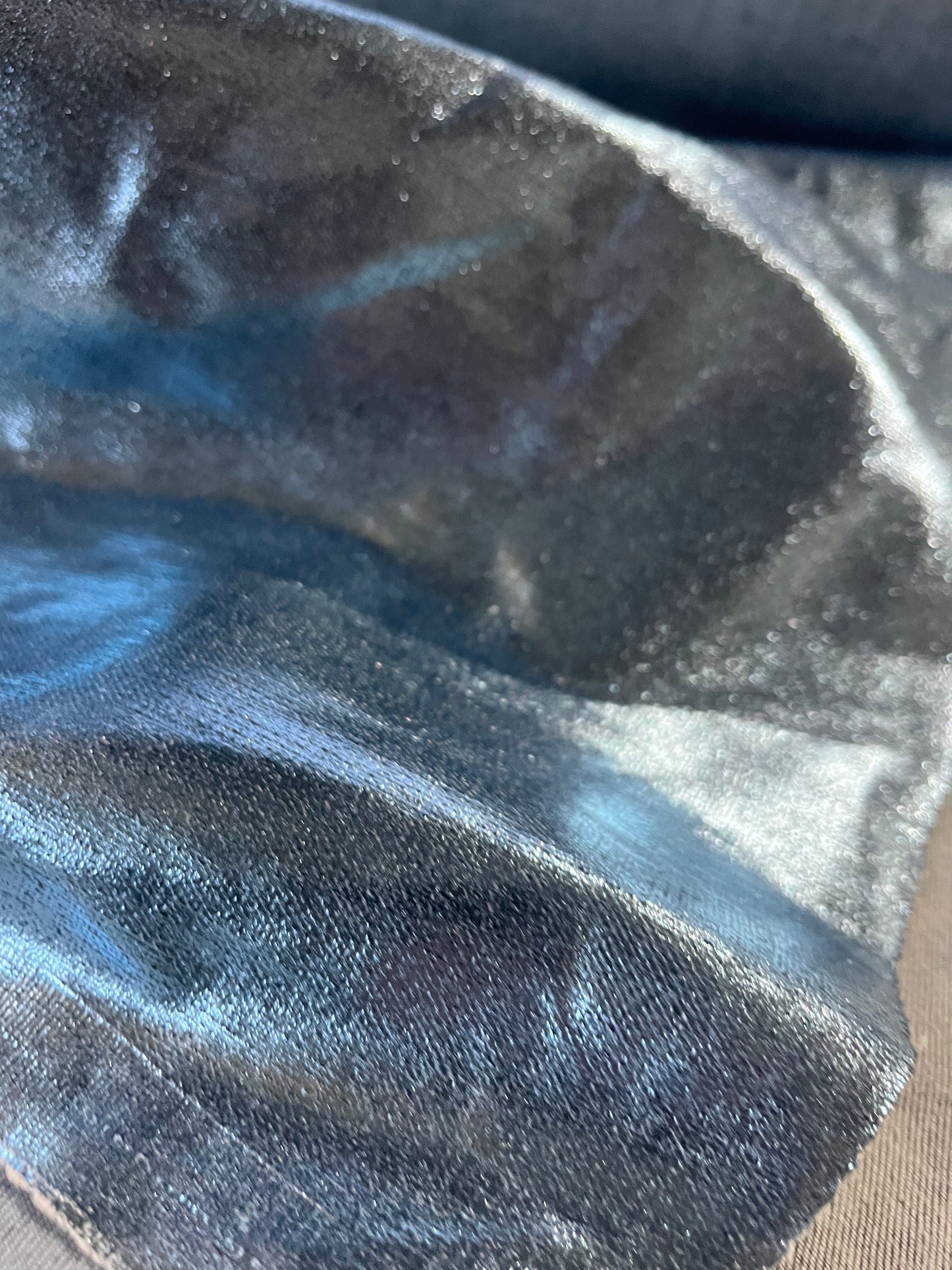 SHAFTY 016 denim with metalic blue shiny coating