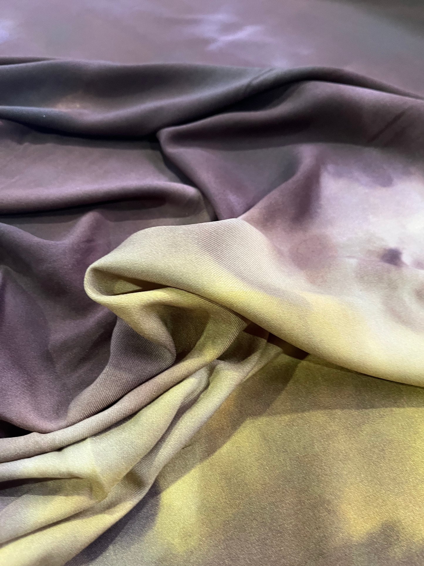 LC twill viscose tie-dye 006 with border