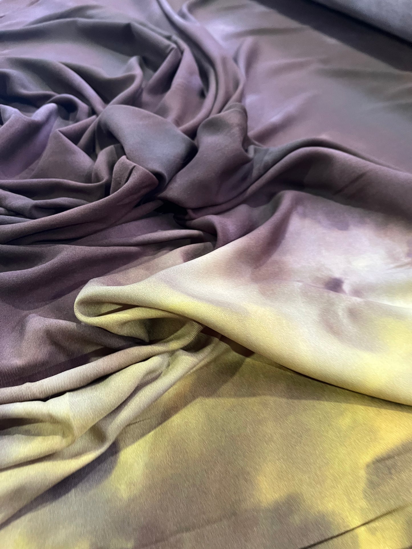 LC twill viscose tie-dye 006 with border