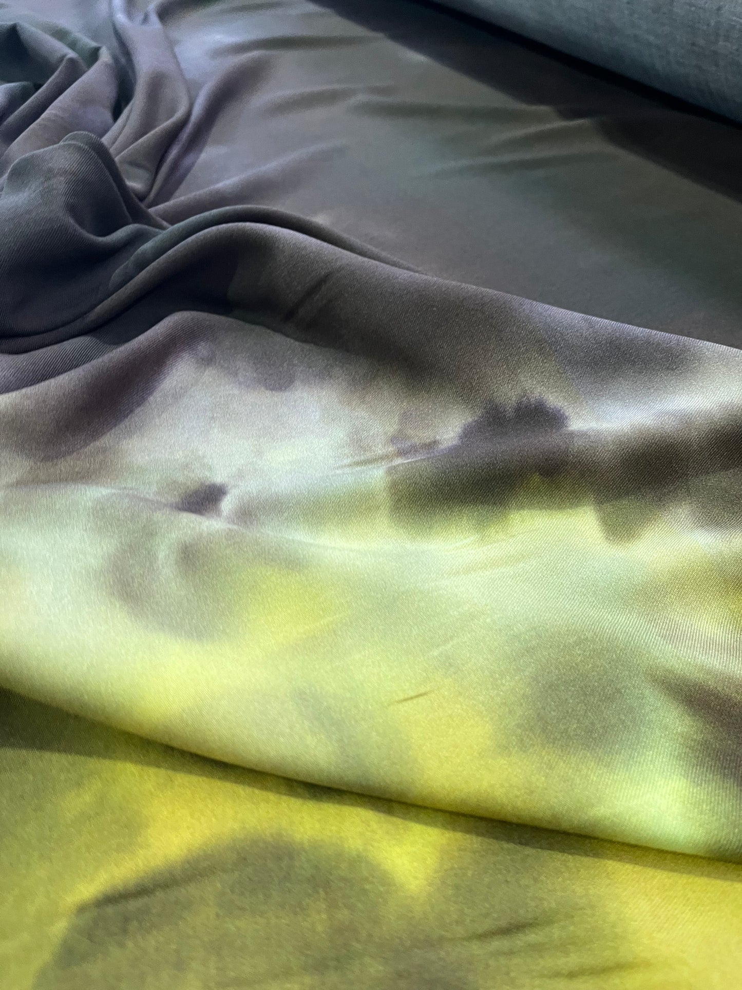 LC twill viscose tie-dye 006 with border
