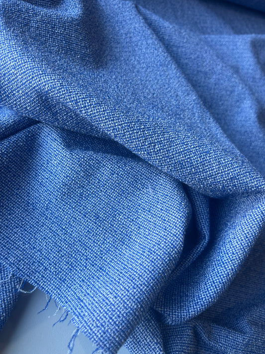 KLAAS 025 cotton tweed cobalt blue