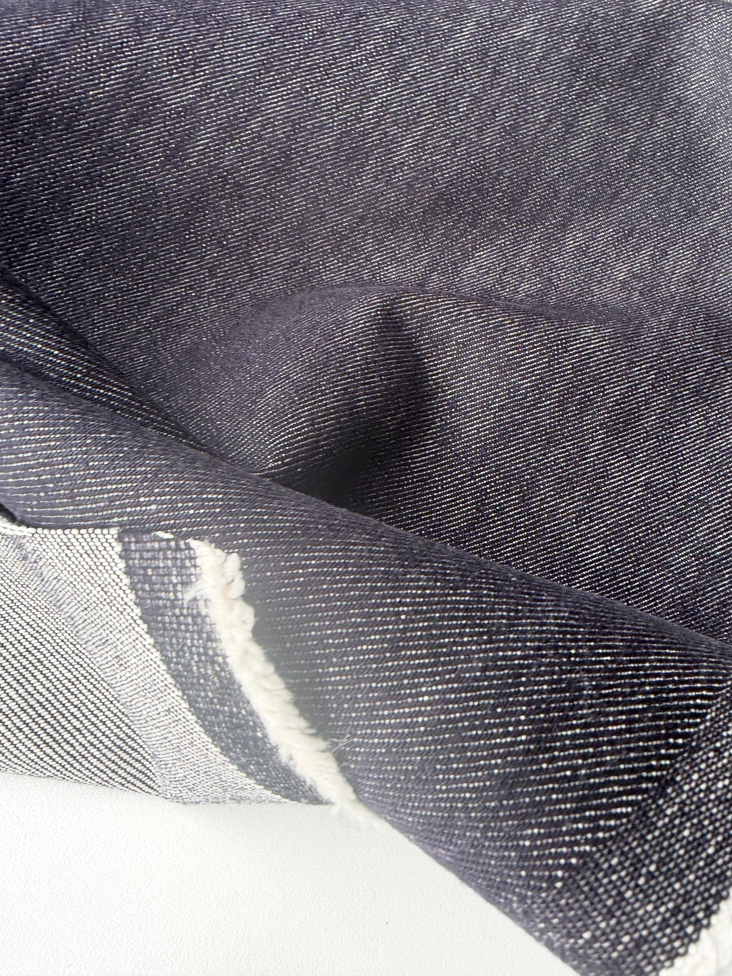 JEANS DROP 009 indigo raw denim, no stretch