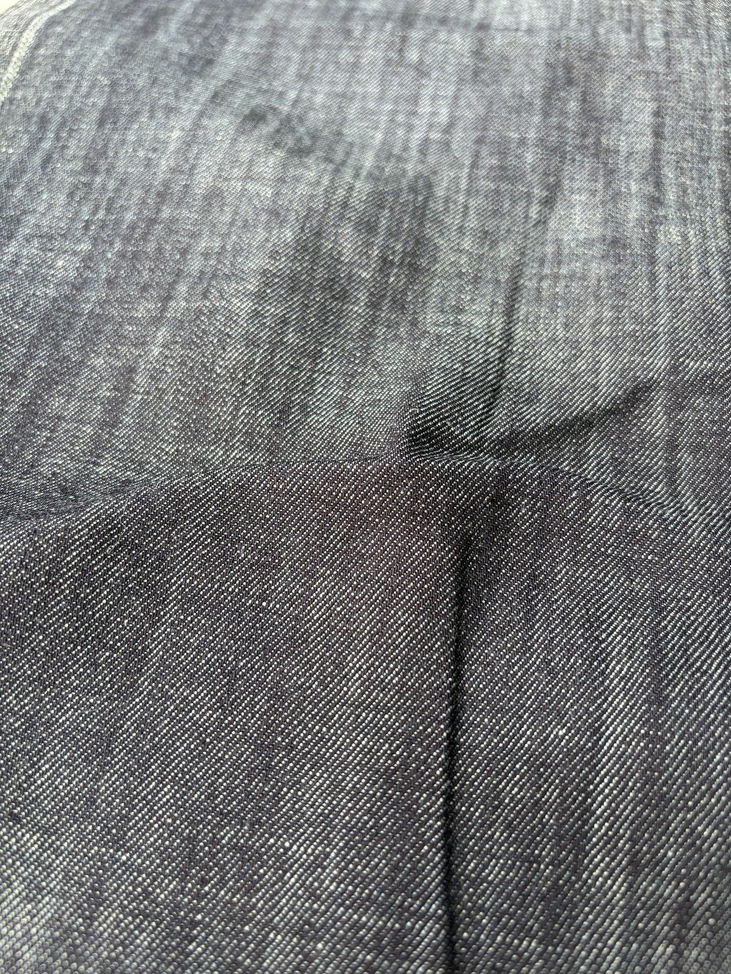JEANS DROP 013 indigo raw denim stretch