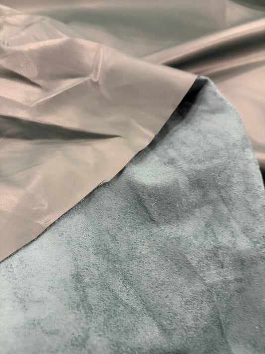 RHINO 042 teal coloured eco leather