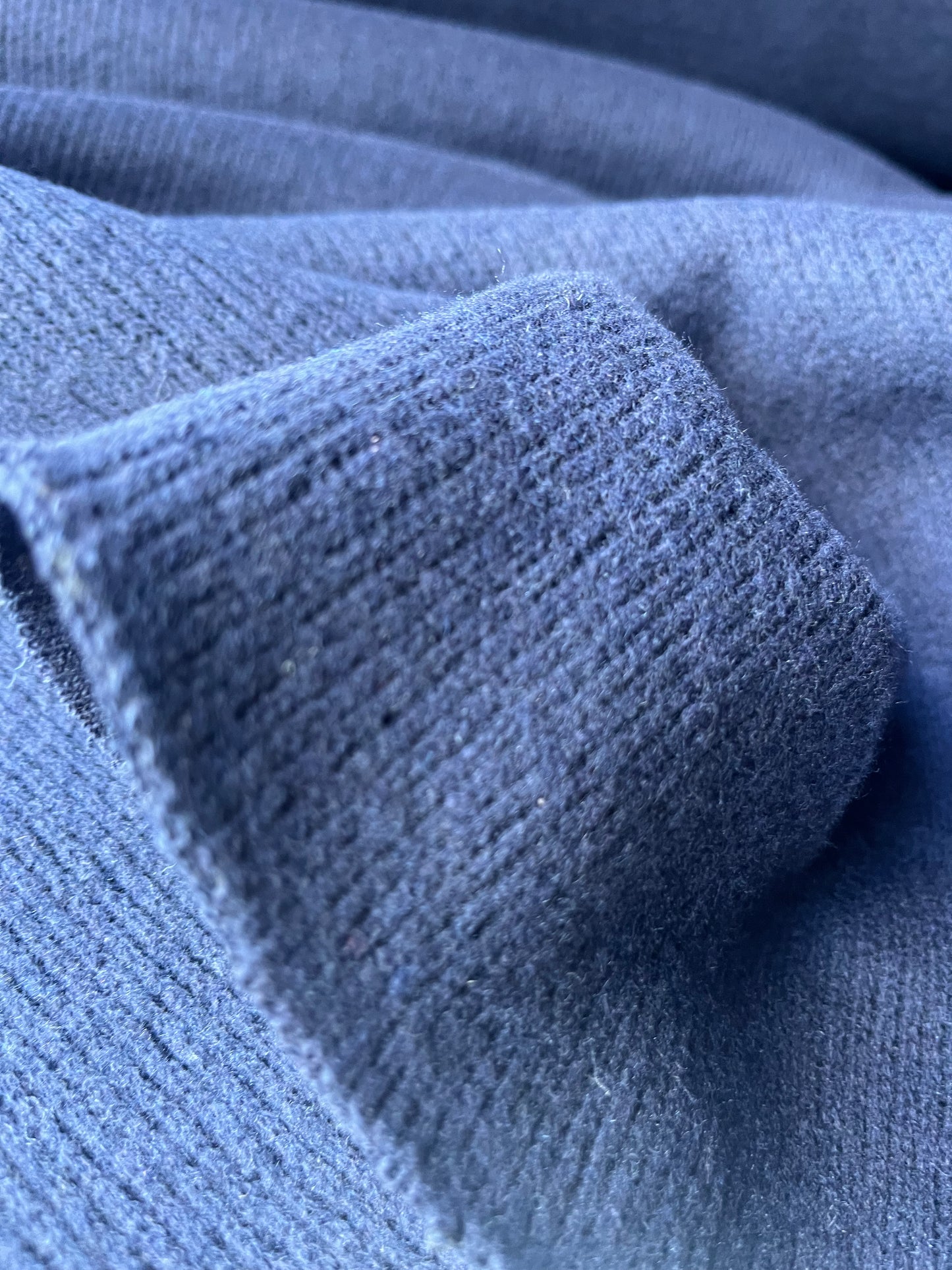 ATHENA 019 tricot double corn brushed navy
