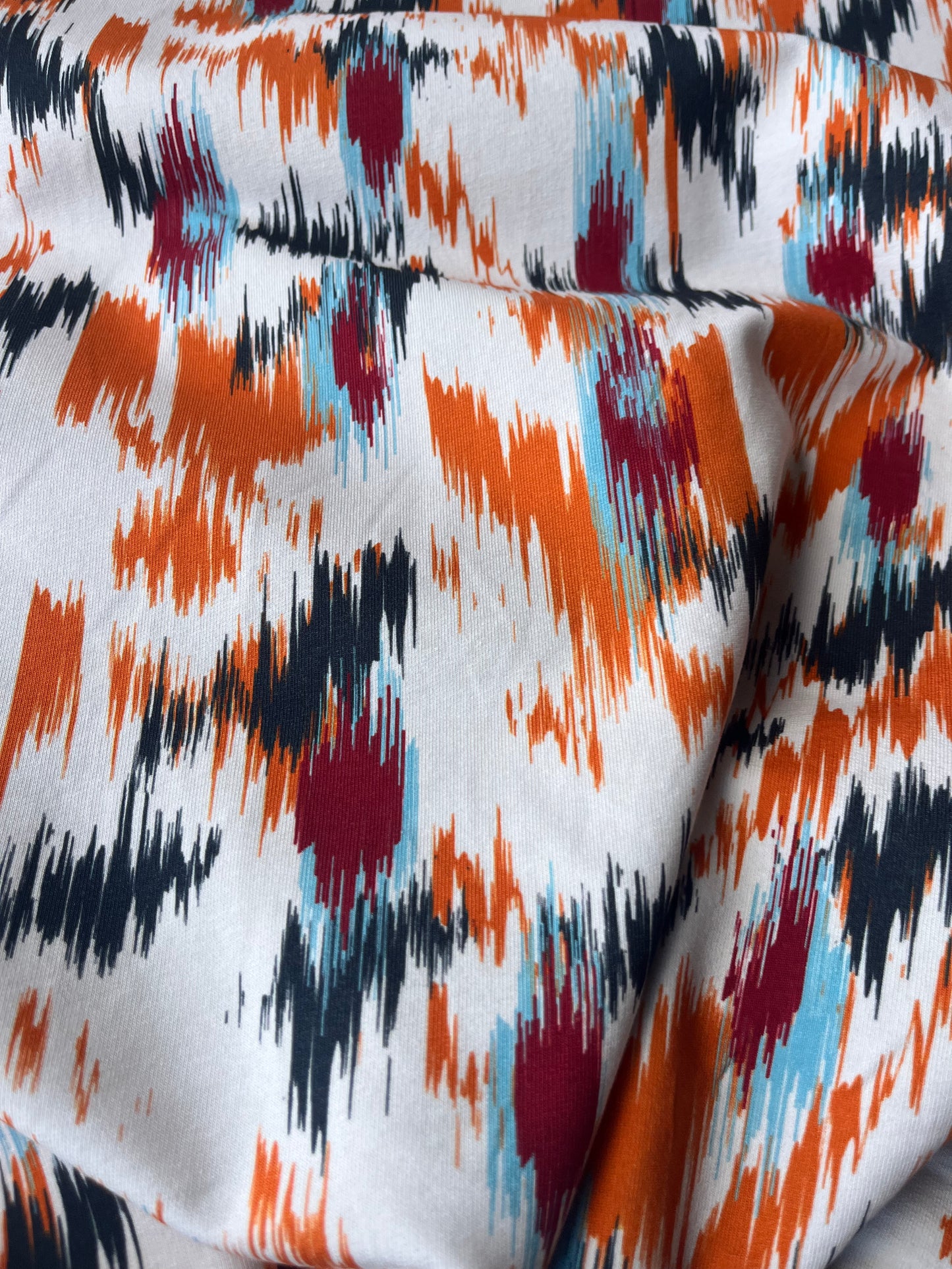 ATHENA 024 Felpa/jogging ikat effect orange/charcoal