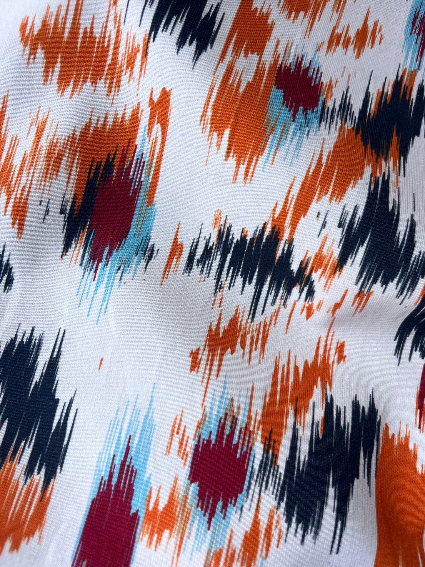 ATHENA 024 Felpa/jogging ikat effect orange/charcoal