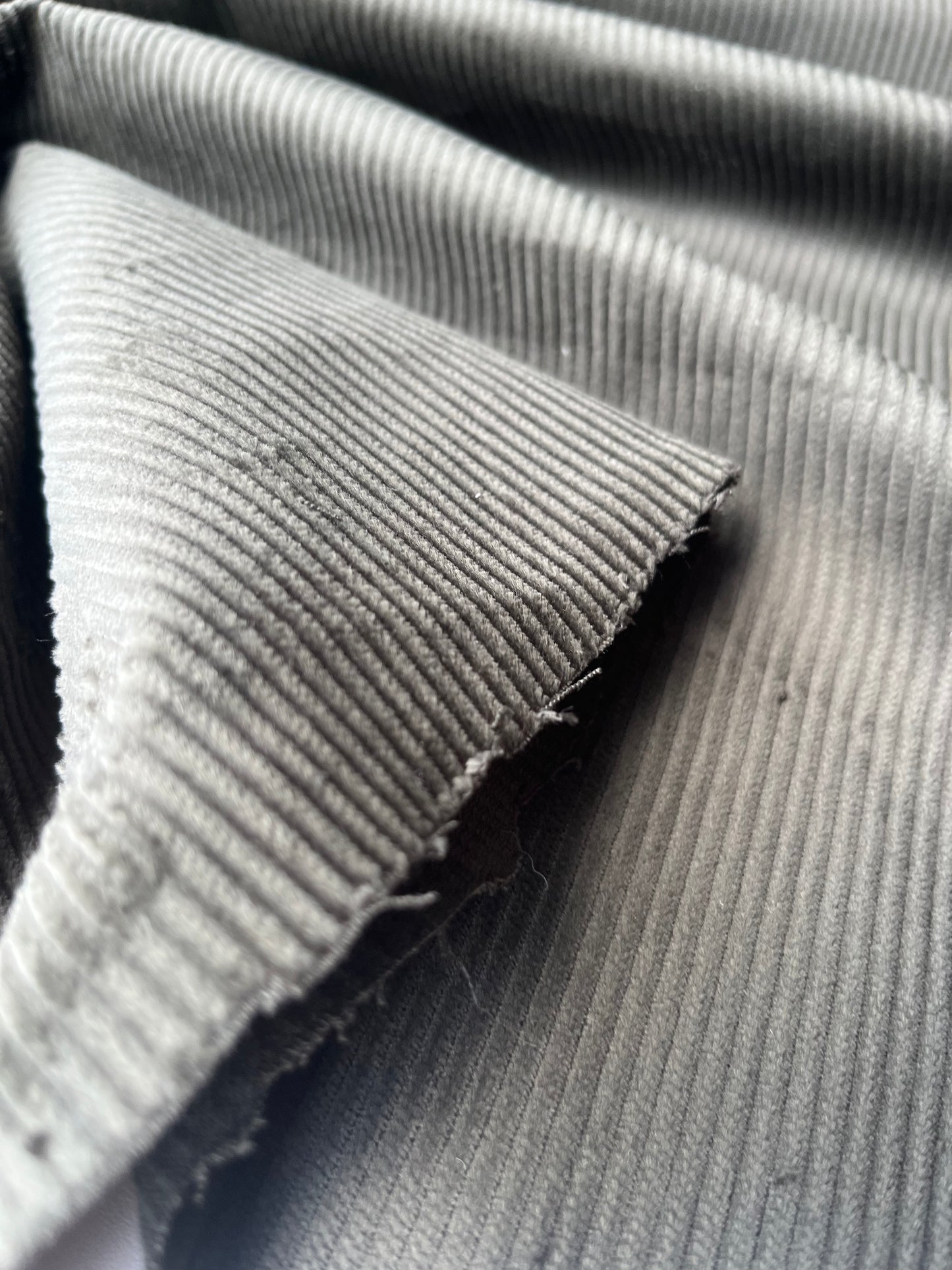 ATHENA 026 cotton corduroy stretch 9 wales khaky