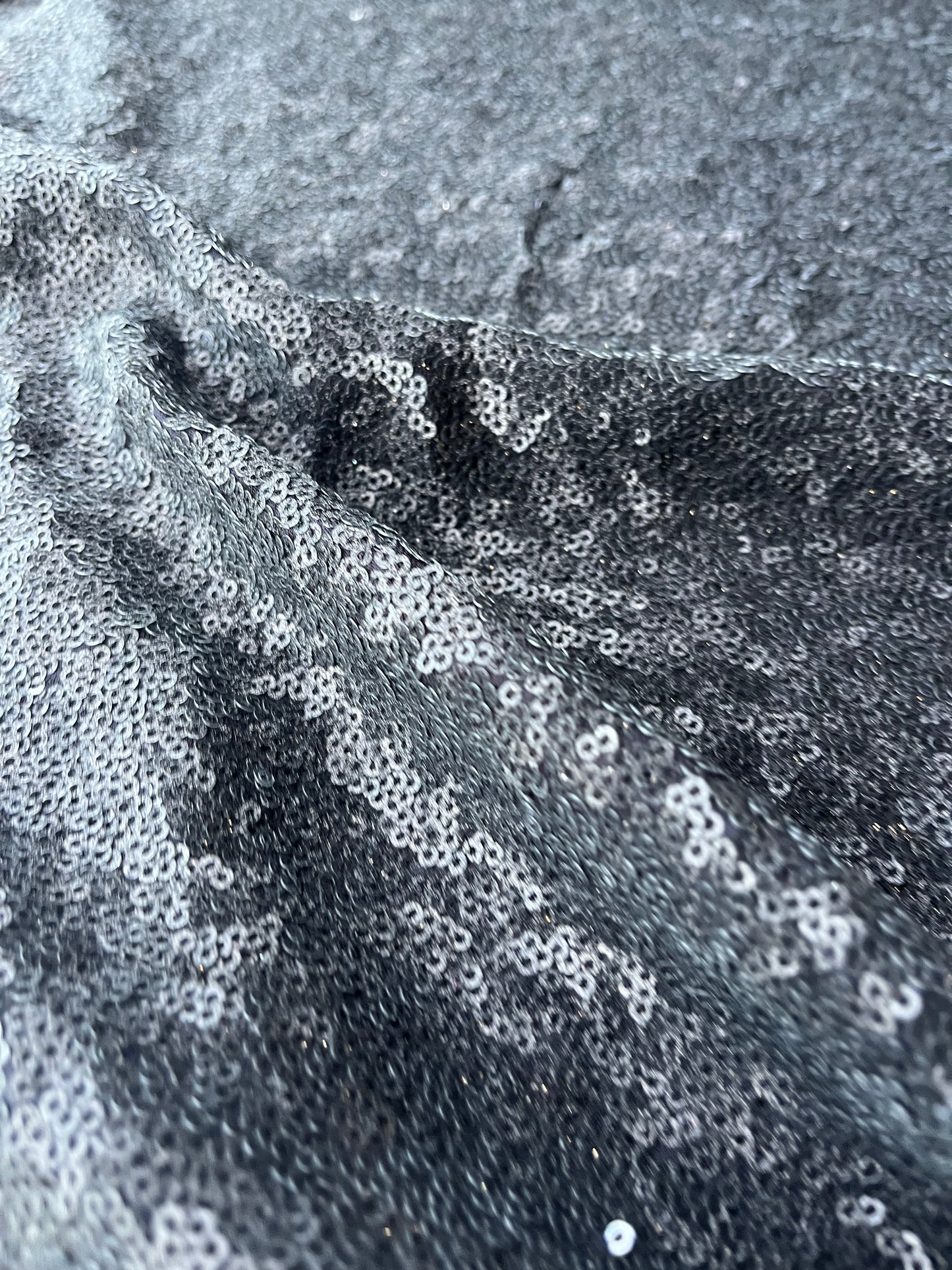 ATHENA 035 Jersey sequins black