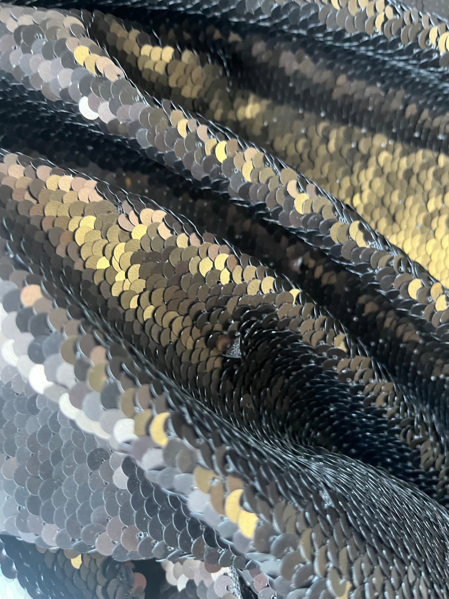 ATHENA 036 Jersey mesh dull sequins grey