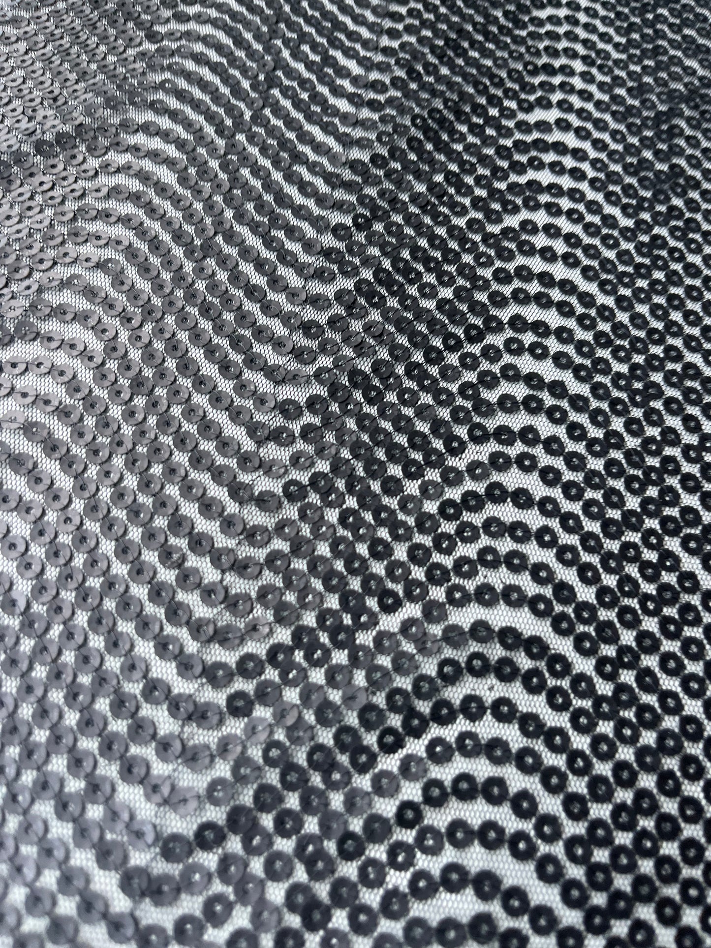 ATHENA 037 Jersey mesh sequins black