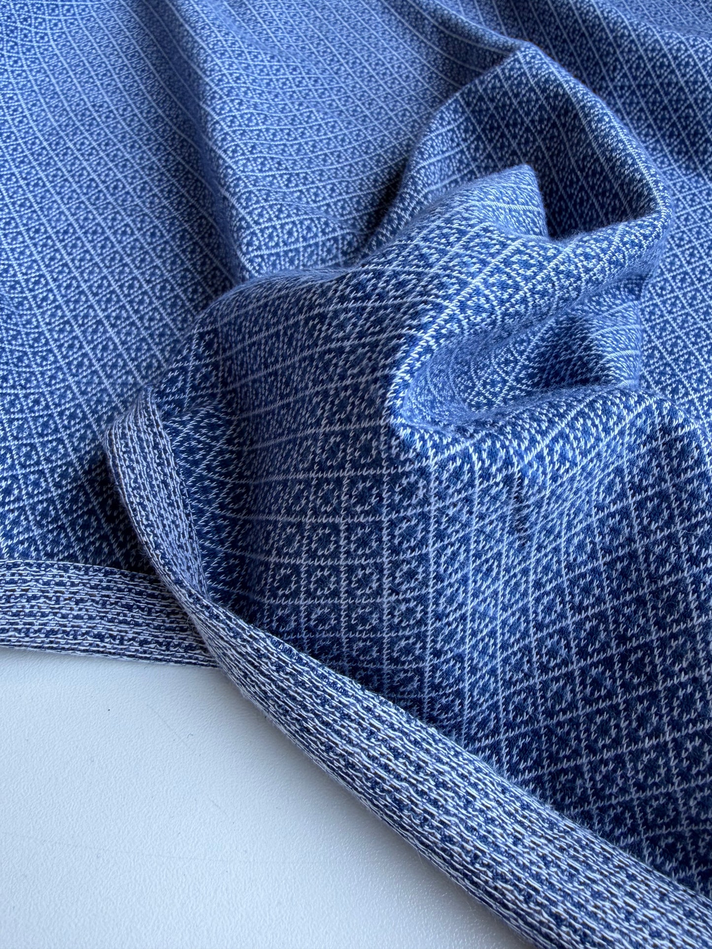 GERMAIN 017 jersey jacquard blue