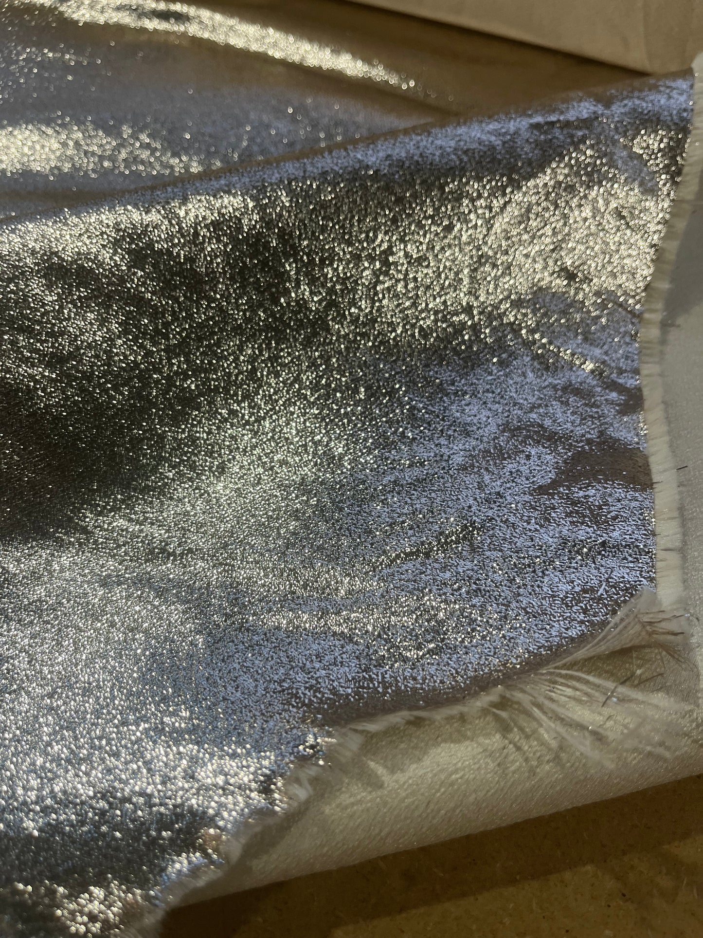 Shiny jacquard cotton/silk Valérie 020