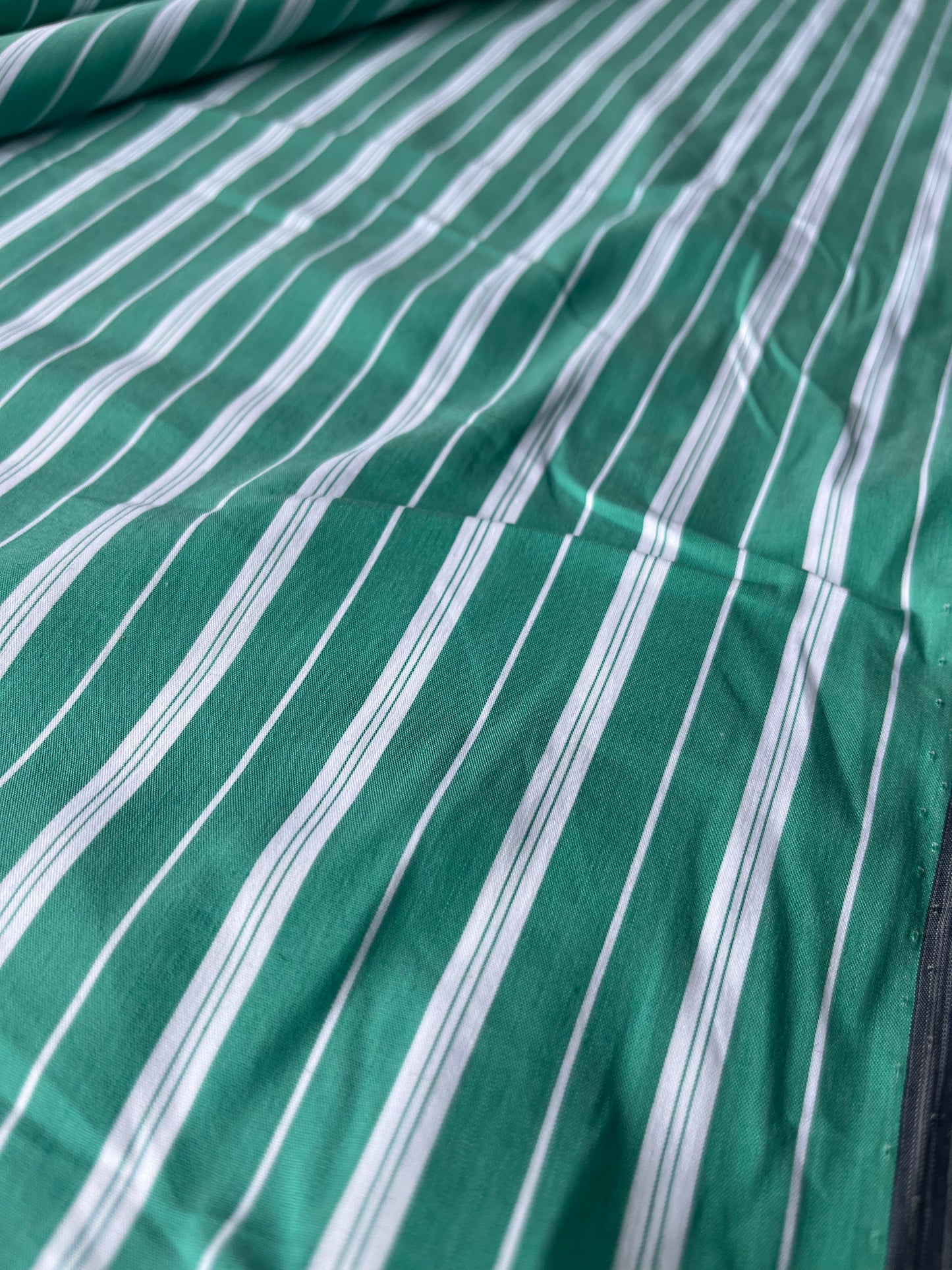 JUNO 027 poplin stretch balanced stripe