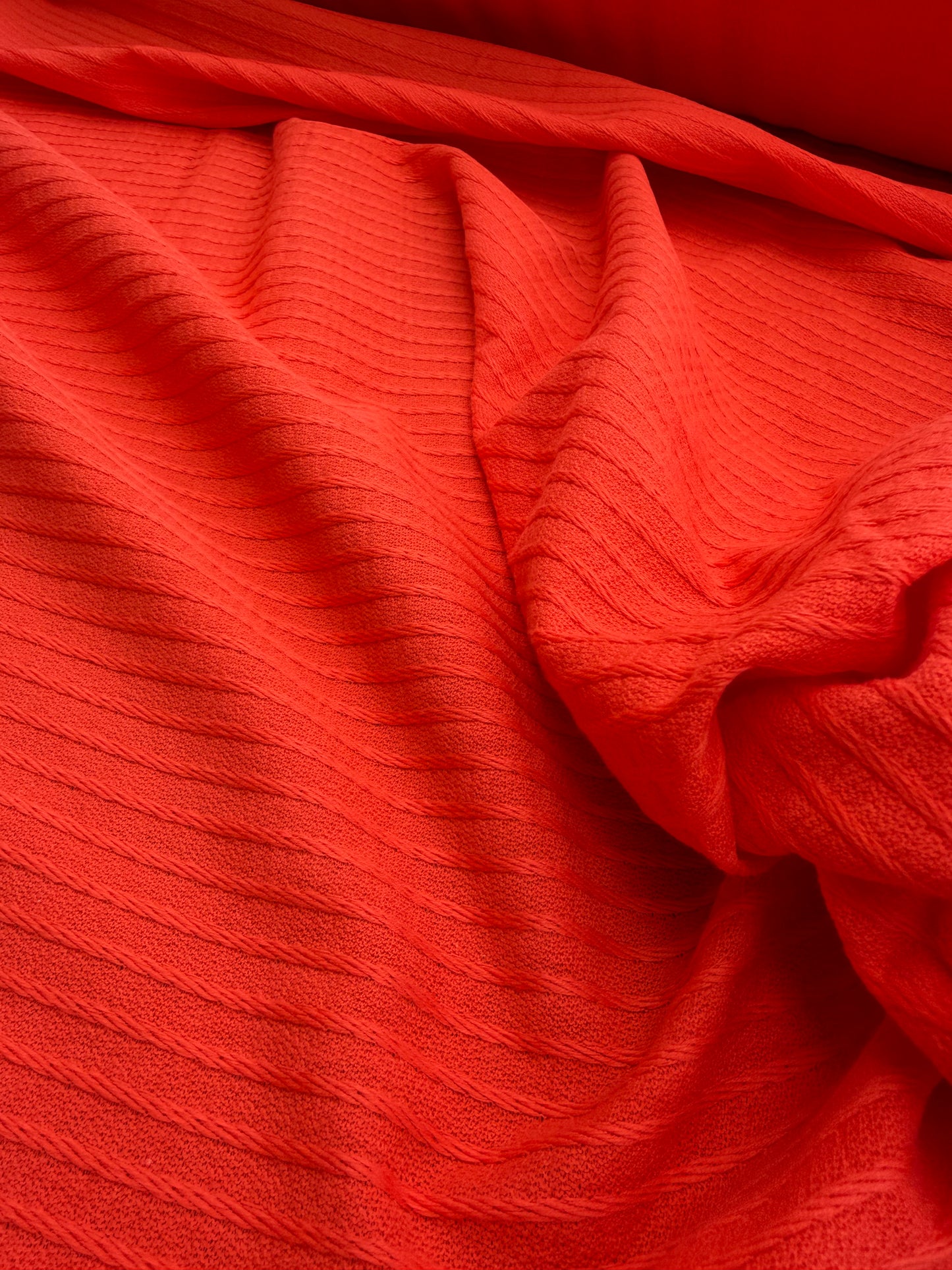 B.ROSE 025 cotton jersey fantasy tangerine