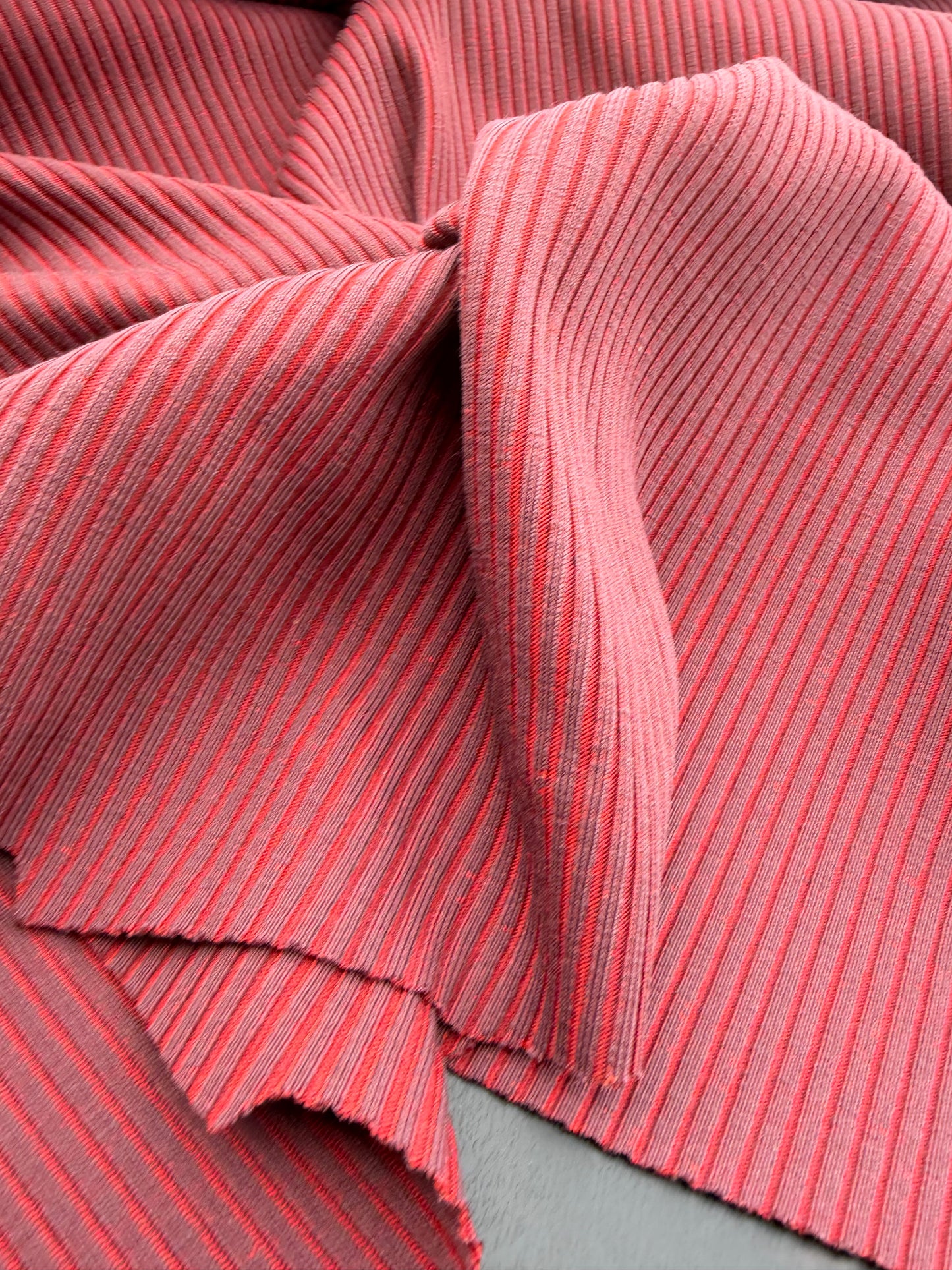 LC B.ROSE 028 heavy cotton bicolor 4 x 1 rib