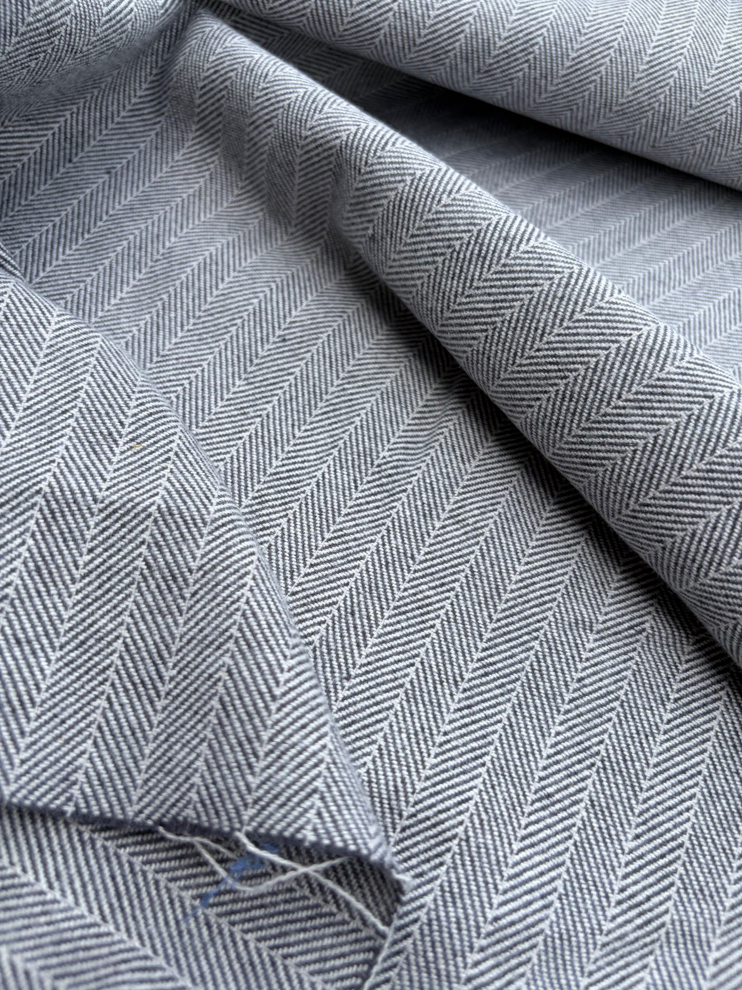 PC B.ROSE 036 wool herringbone suiting fabric