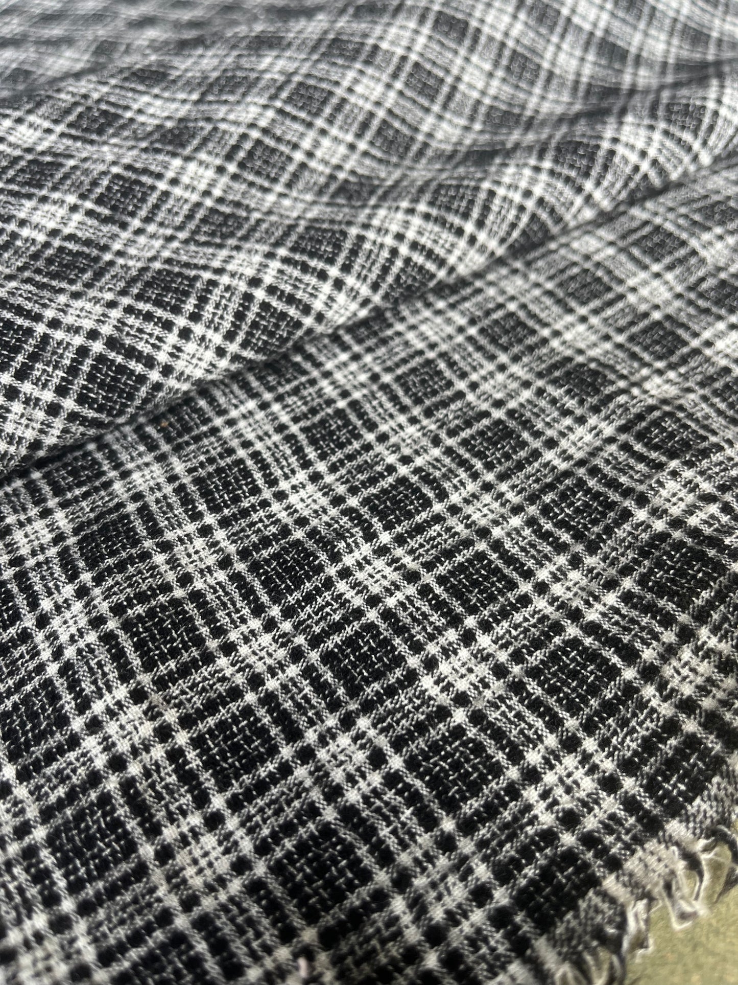 Just In Case 006cotton/linen check